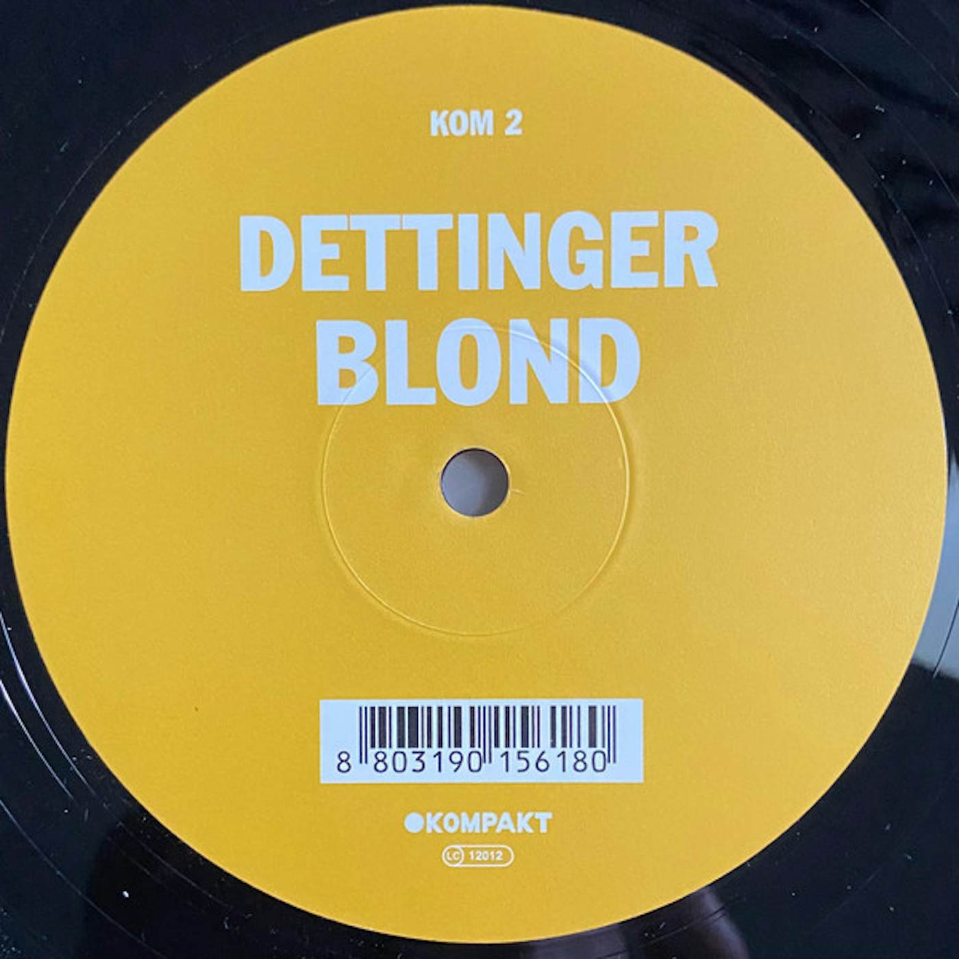 Dettinger Blond Vinyl Record