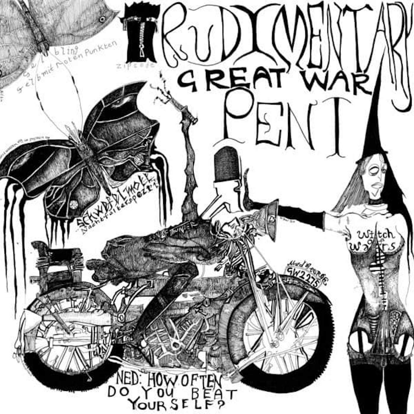 Rudimentary Peni Great War Vinyl Record