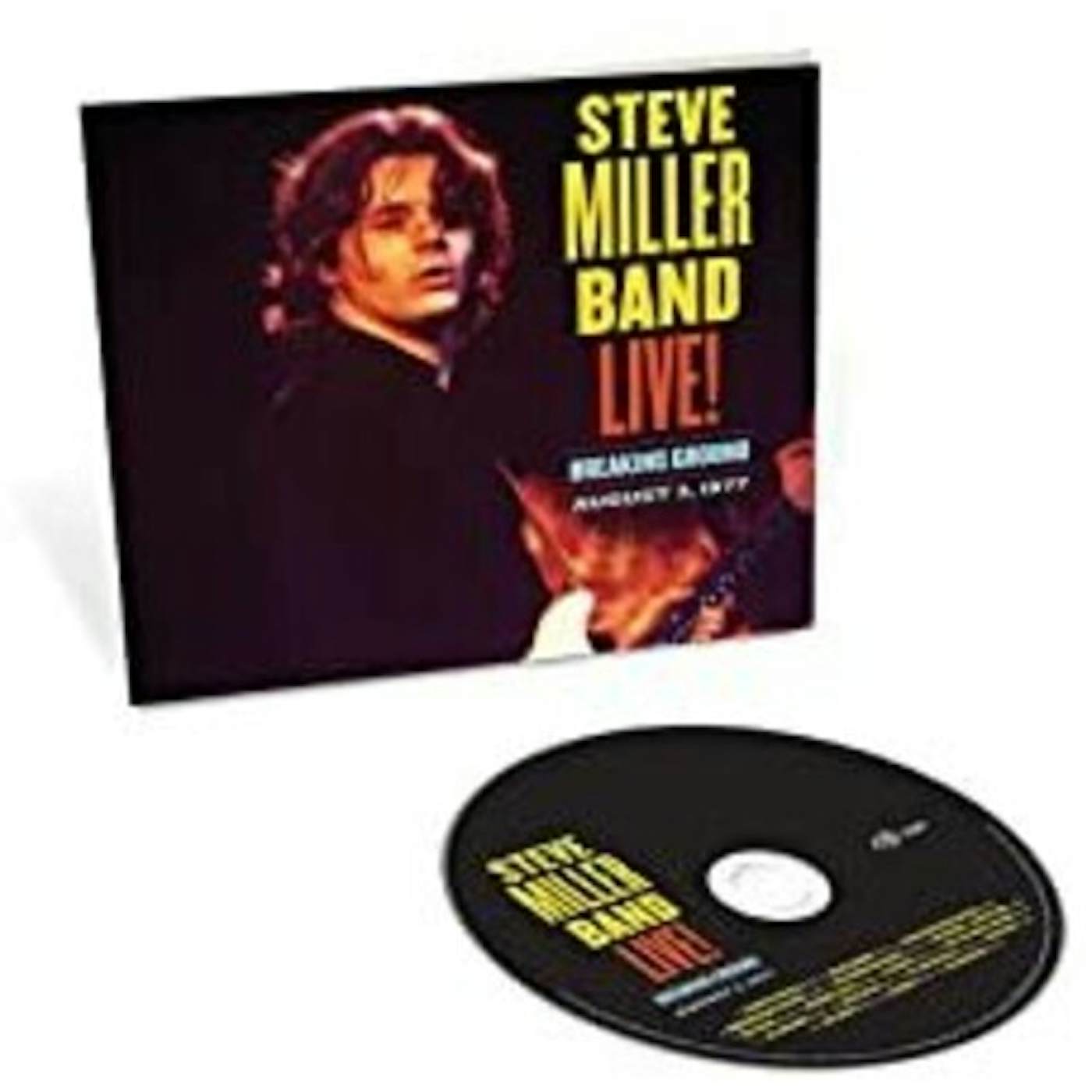 Steve Miller Band LIVE BREAKING GROUND AUGUST 3 1977 CD