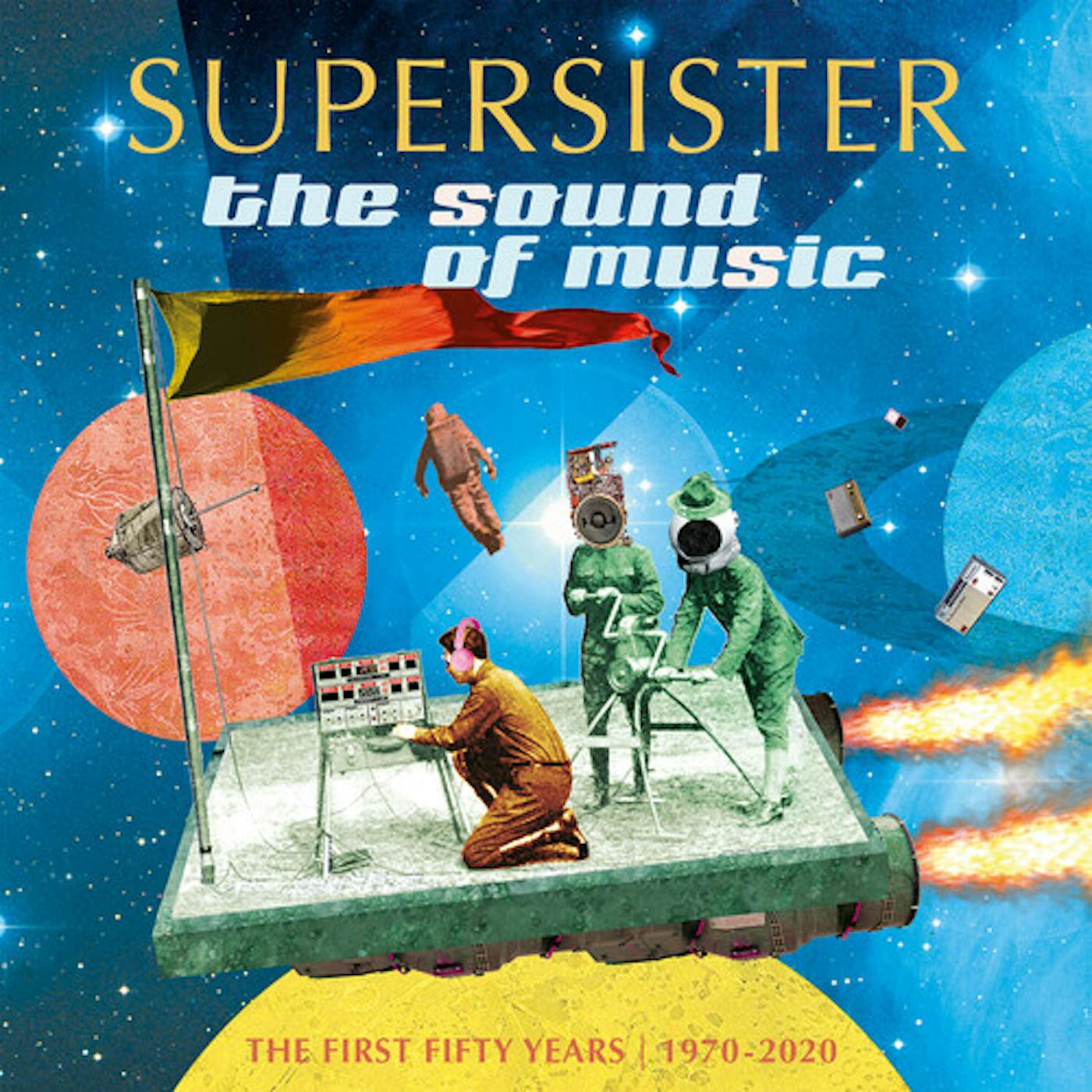 Supersister SOUND OF MUSIC: THE FIRST 50 YEARS: 1970-2020 Vinyl Record
