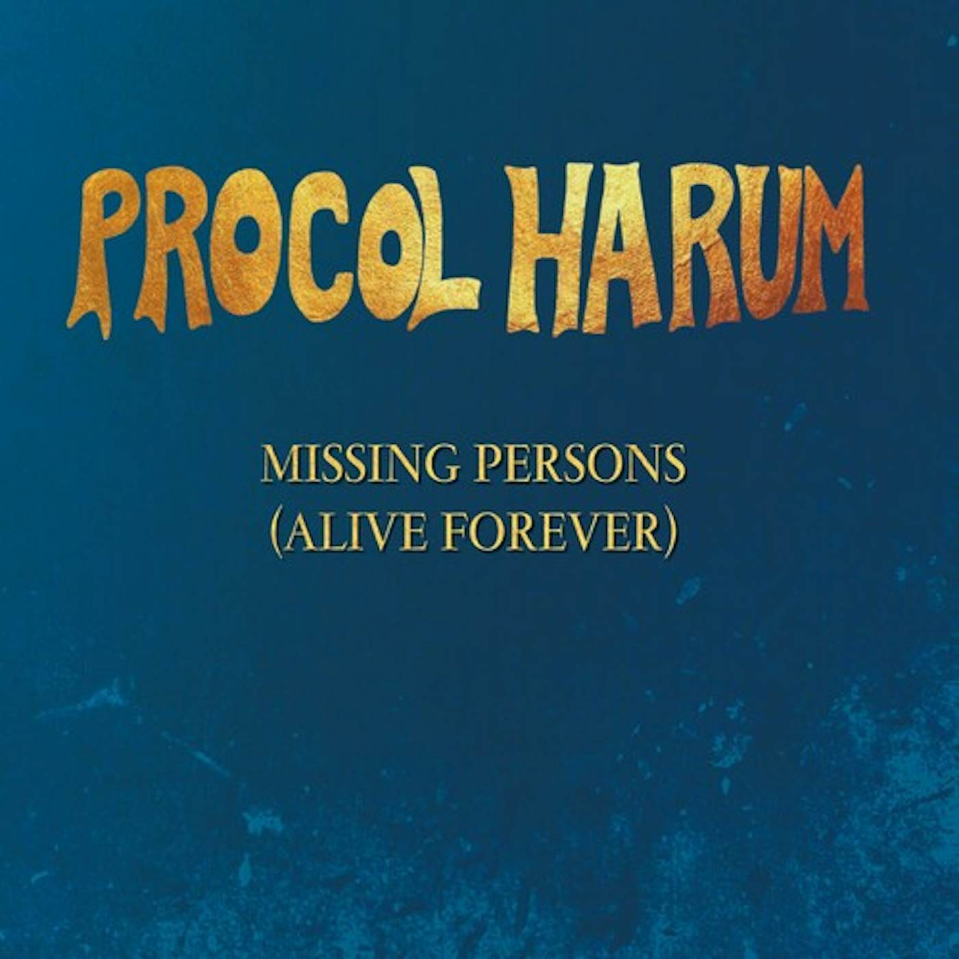Procol Harum MISSING PERSONS (ALIVE FOREVER) CD