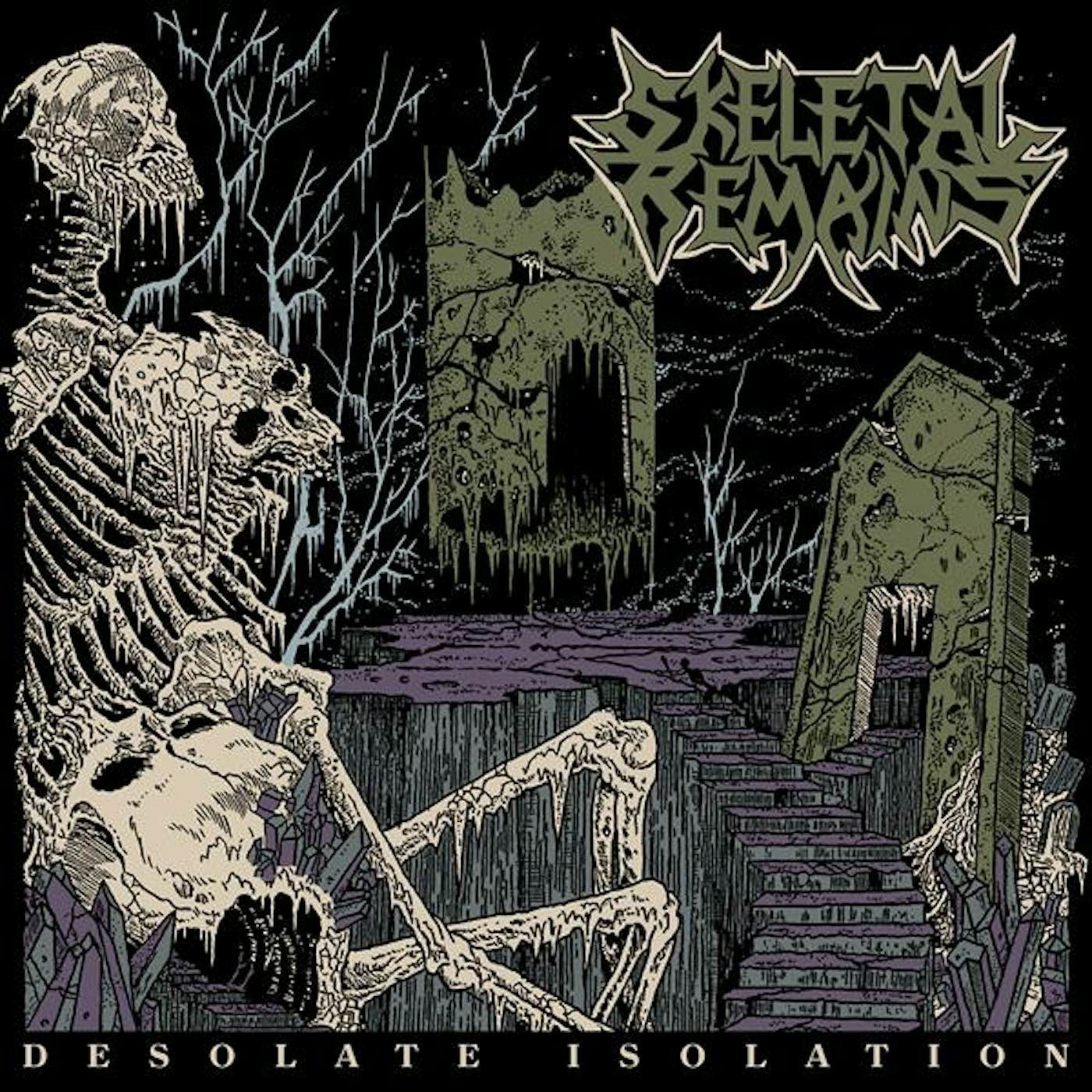 Skeletal Remains DESOLATE ISOLATION: 10TH ANNIVERSARY EDITION Vinyl Record