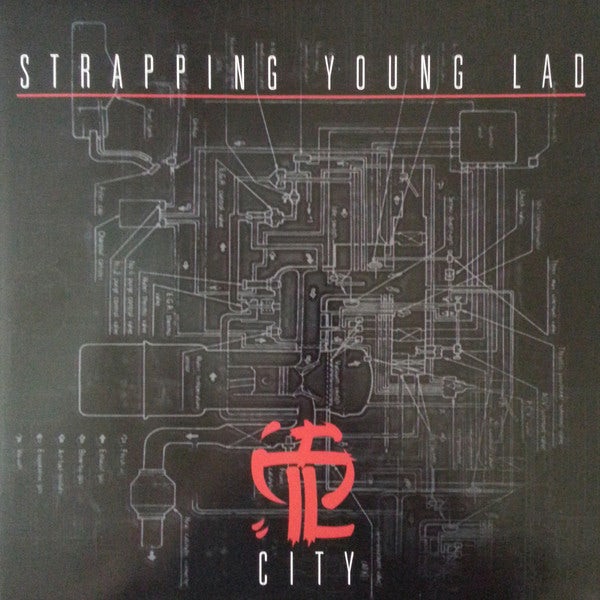 Strapping Young Lad CITY Vinyl Record