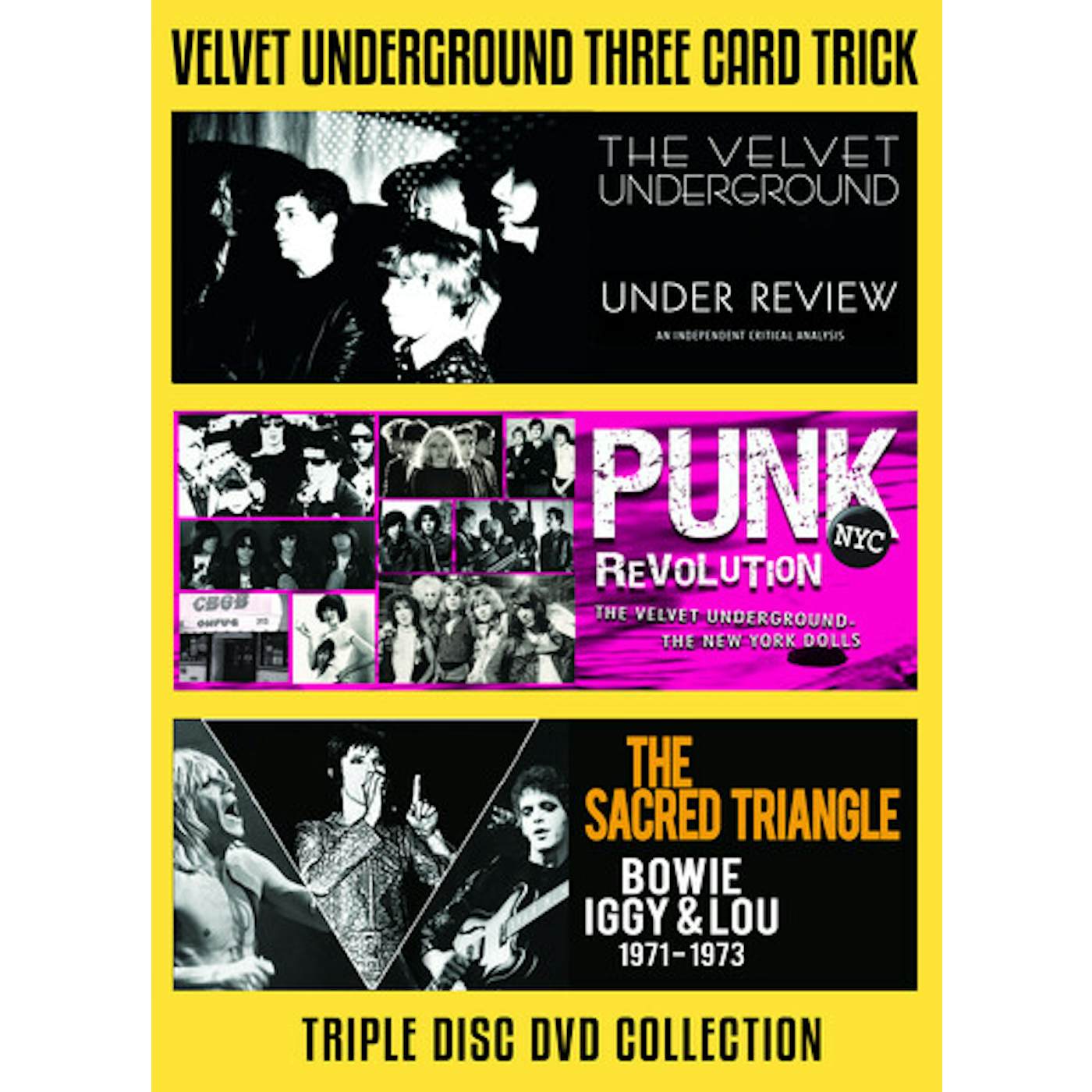 The Velvet Underground THREE CARD TRICK DVD