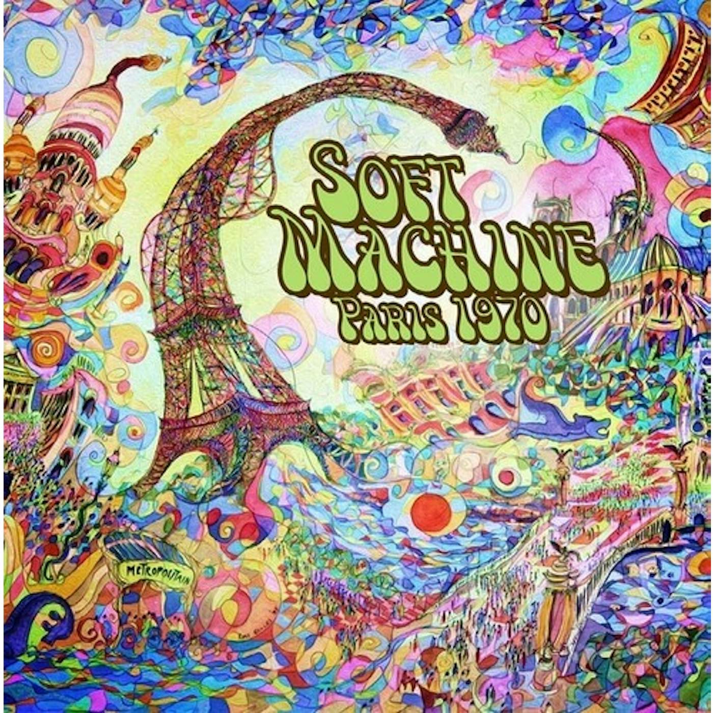 Soft Machine PARIS 1970 CD