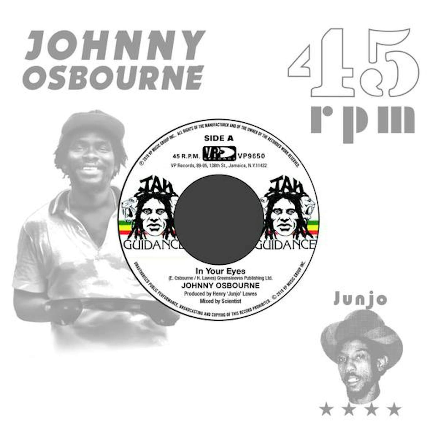 Johnny Osbourne In Your Eyes Vinyl Record