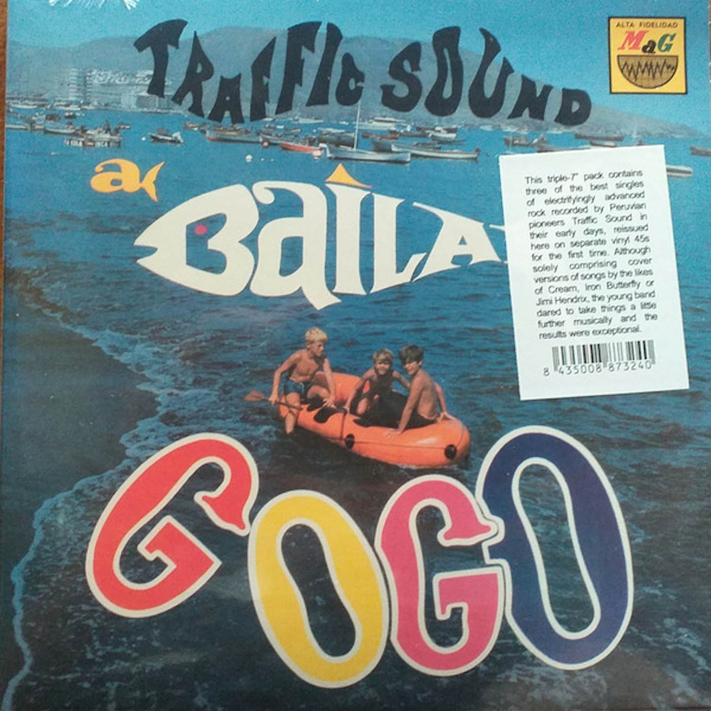 Traffic Sound BAILAR GO GO Vinyl Record