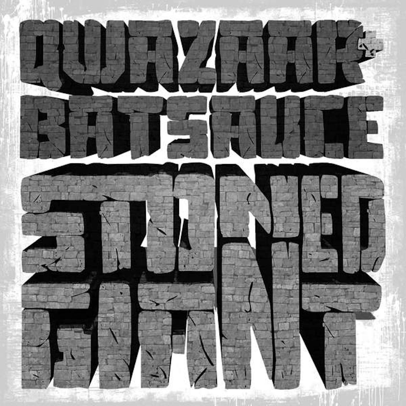 Qwazaar, Batsauce STONED GIANT (MARBLED STONE GREY VINYL) Vinyl Record