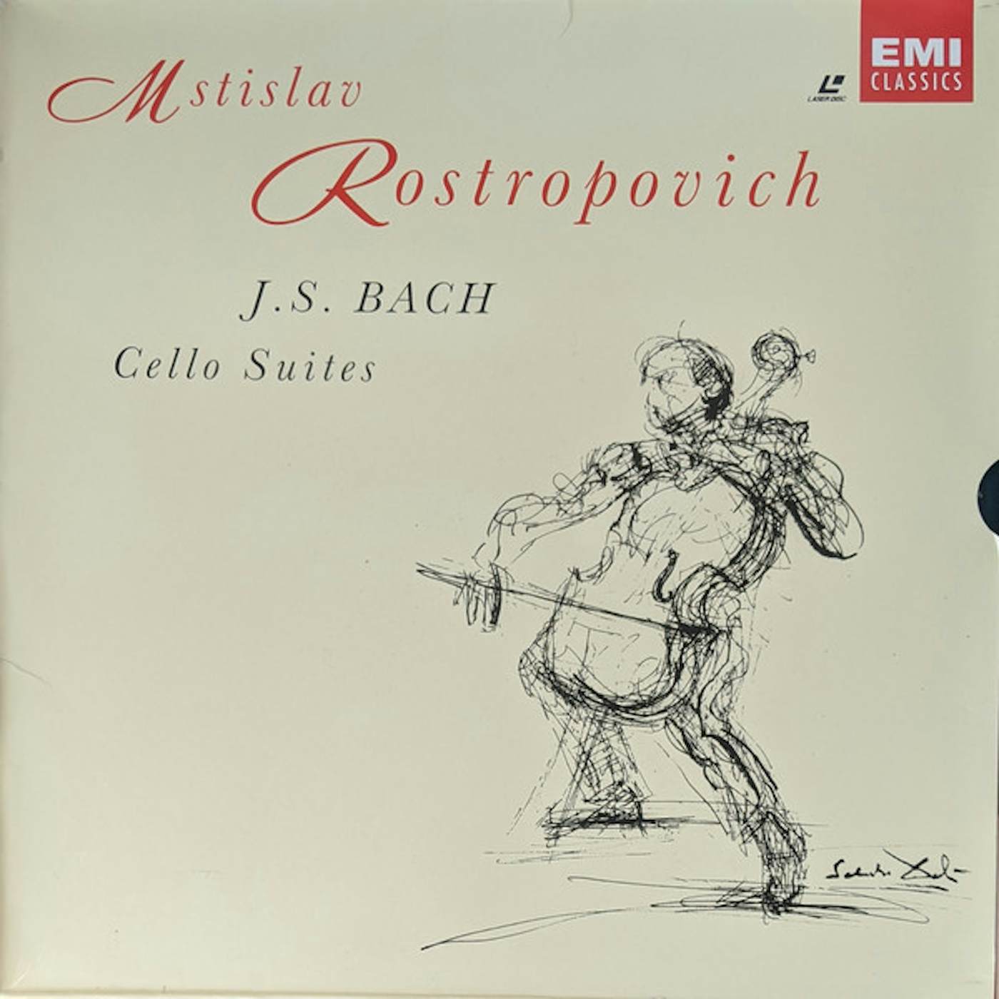 Mstislav Rostropovich BACH CELLO SUITES (4LP/180G/IMPORT) Vinyl Record