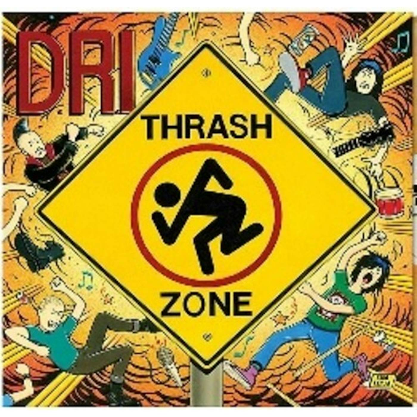 D.R.I. Thrash Zone Vinyl Record