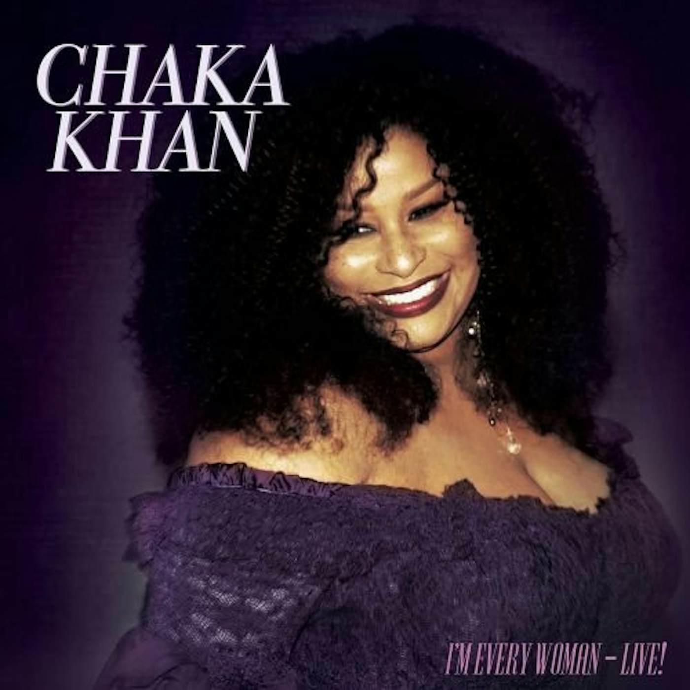 Chaka Khan I'M EVERY WOMAN - LIVE Vinyl Record
