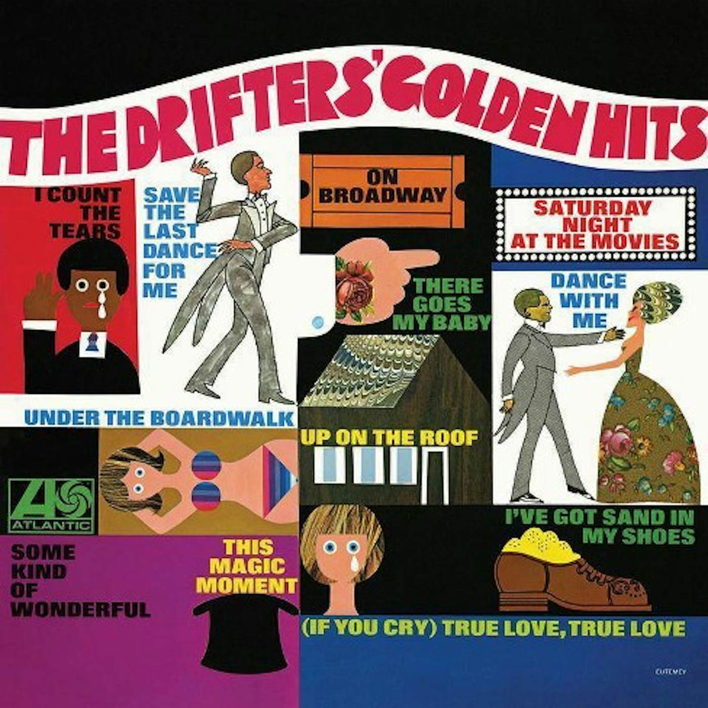 The Drifters GOLDEN HITS Vinyl Record