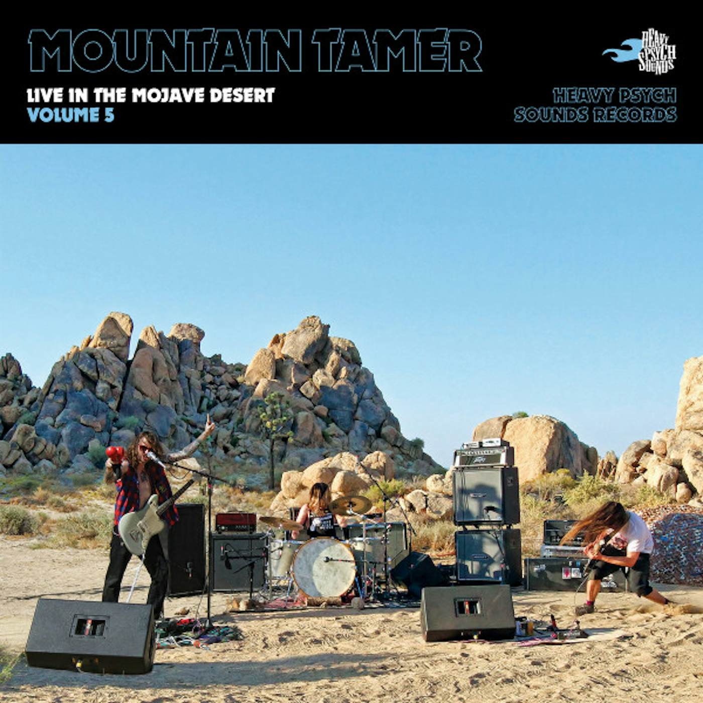 Mountain Tamer LIVE IN THE MOJAVE DESERT: VOLUME 5 (RED VINYL) Vinyl Record