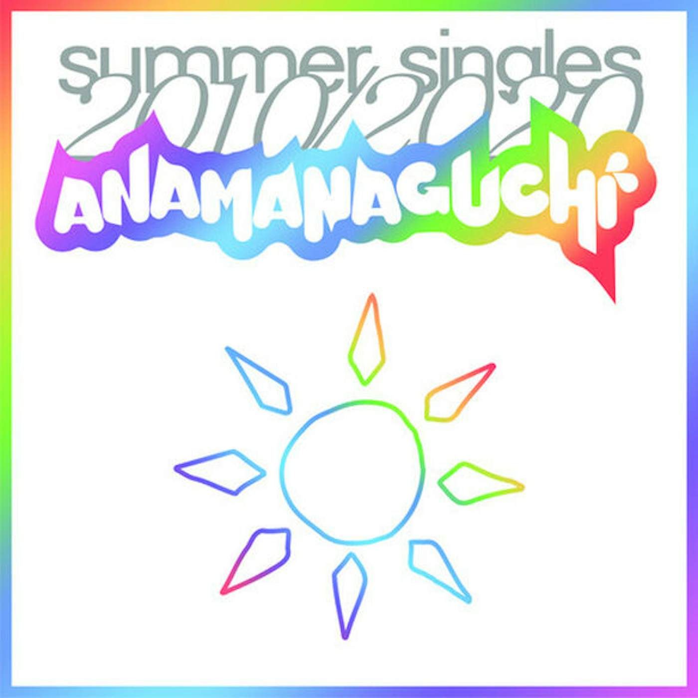 Anamanaguchi SUMMER SINGLES 2010/2020 (WHITE VINYL) Vinyl Record