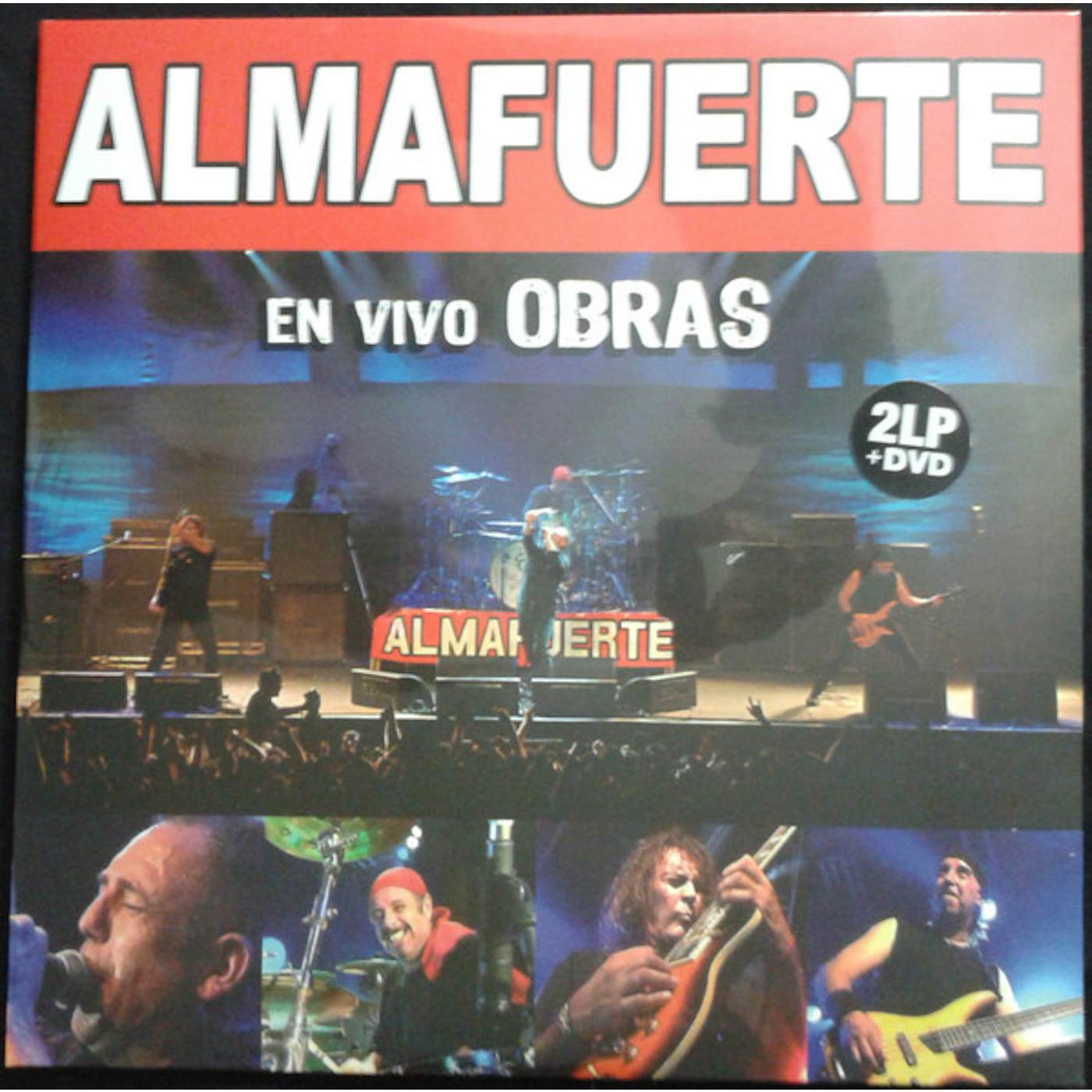 Almafuerte En Vivo Obras Vinyl Record