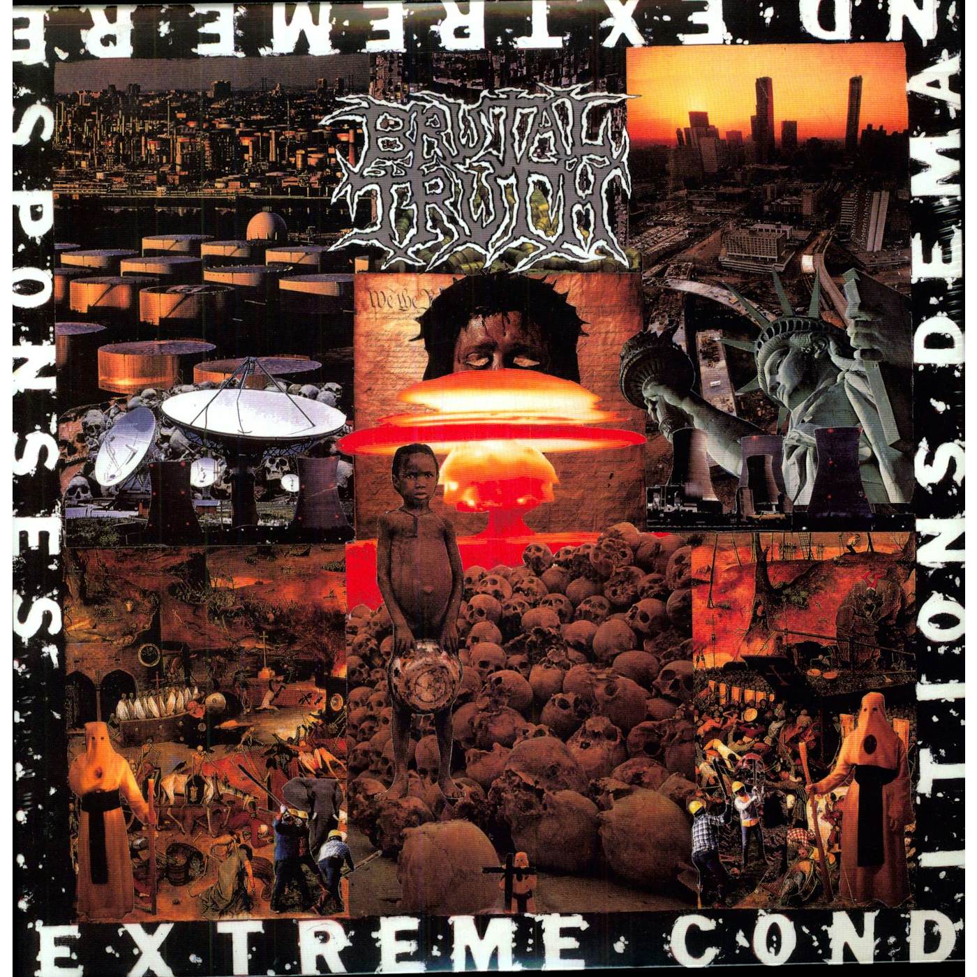 Brutal Truth Extreme Conditions Demand Extreme Responses Vinyl Record