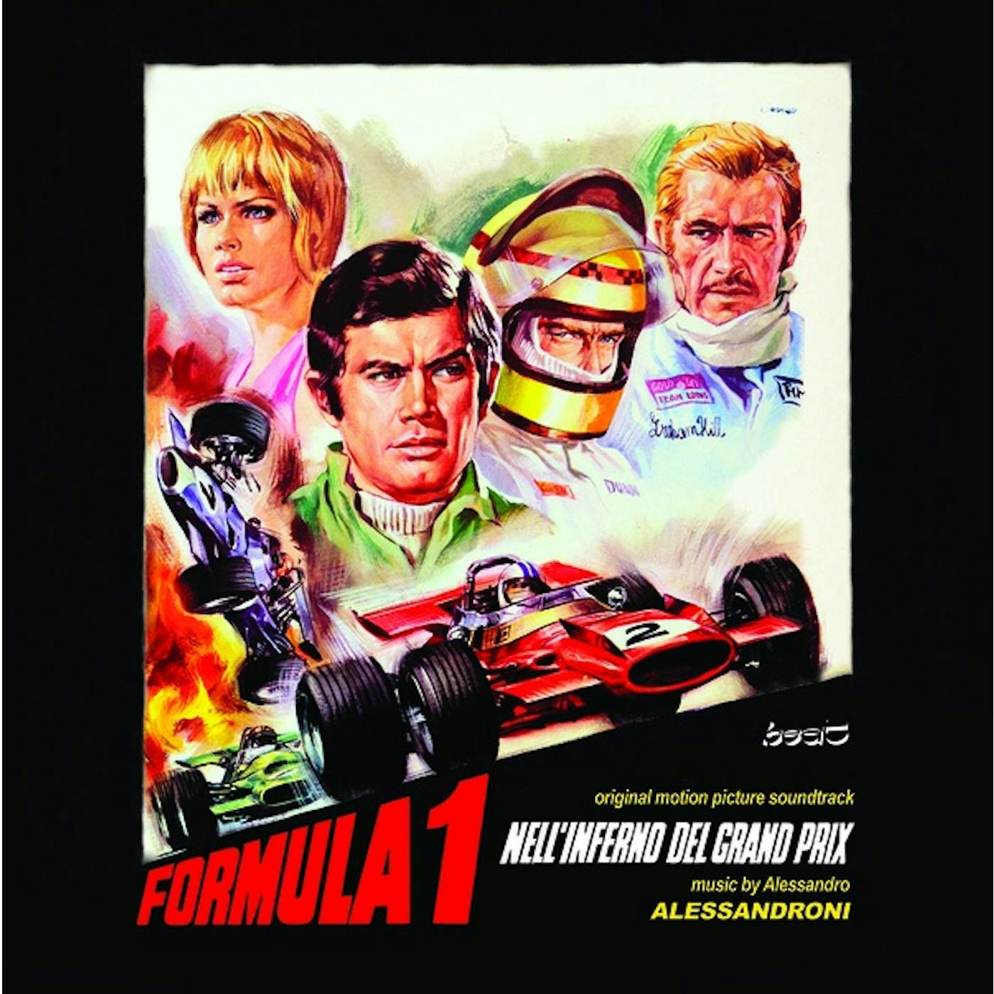 Alessandro Alessandroni FORMULA 1 NELL INFERNO DEL GRAND PRIX / Original Soundtrack Vinyl Record