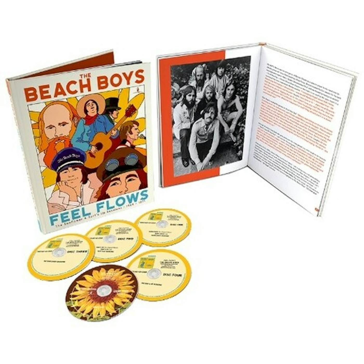 The Beach Boys "Feel Flows" The Sunflower & Surf's Up Sessions 1969-1971 (5 CD Box Set)