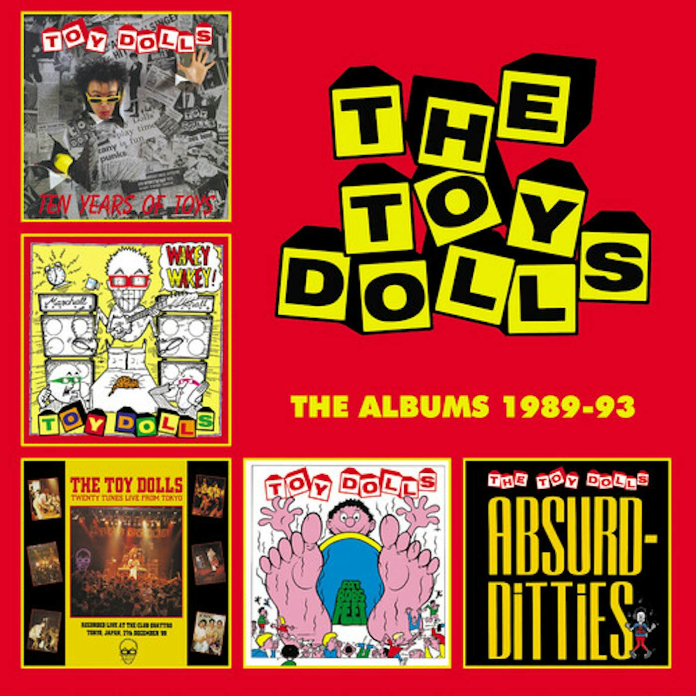The Toy Dolls ALBUMS 1989-1993 CD