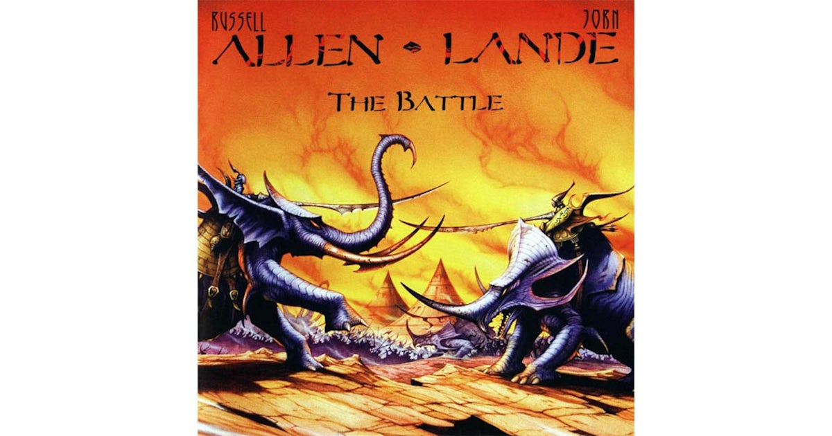 Allen Lande BATTLE Vinyl Record