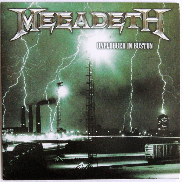 Megadeth UNPLUGGED IN BOSTON CD