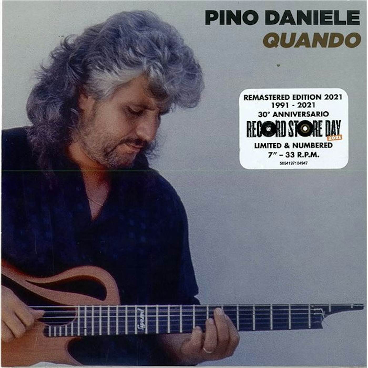 Pino Daniele QUANDO / O SSAJE COMME FA O CORE Vinyl Record