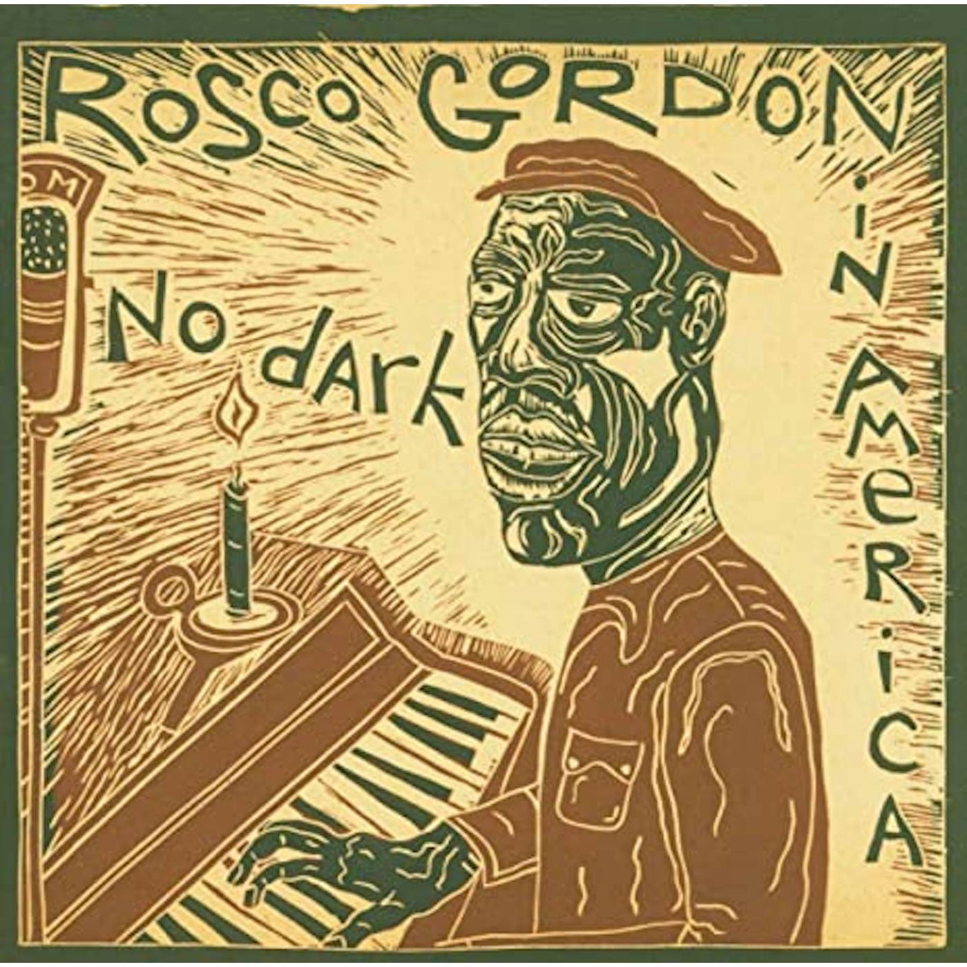 Rosco Gordon NO DARK IN AMERICA (2LP/GATEFOLD) Vinyl Record