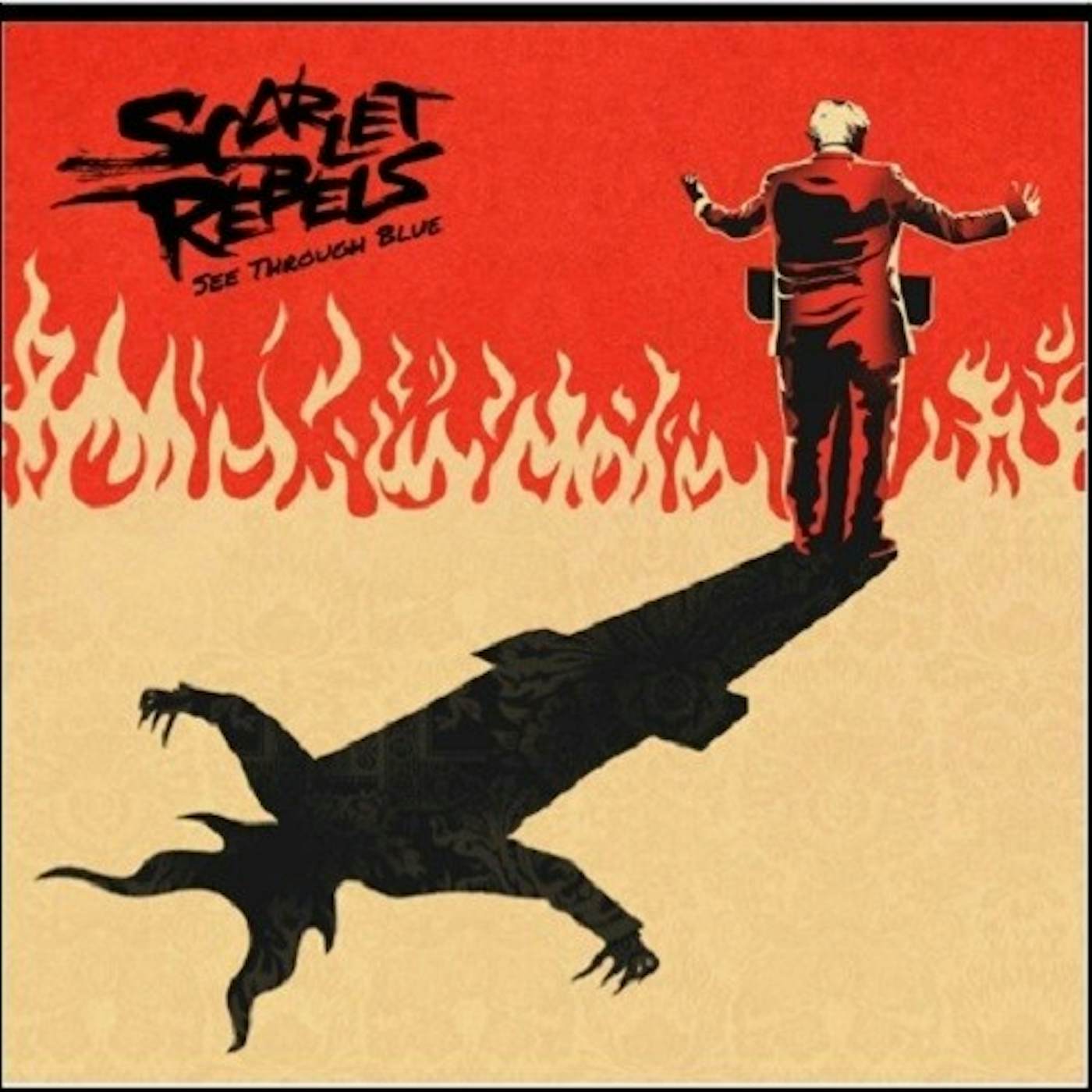 Scarlet Rebels See Through Blue Vinyl Record