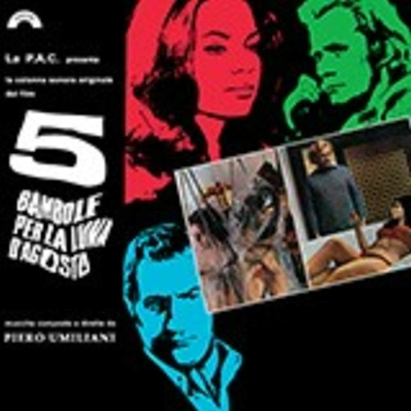 Piero Umiliani 5 BAMBOLE PER LA LUNA D'AGOSTO / Original Soundtrack Vinyl Record