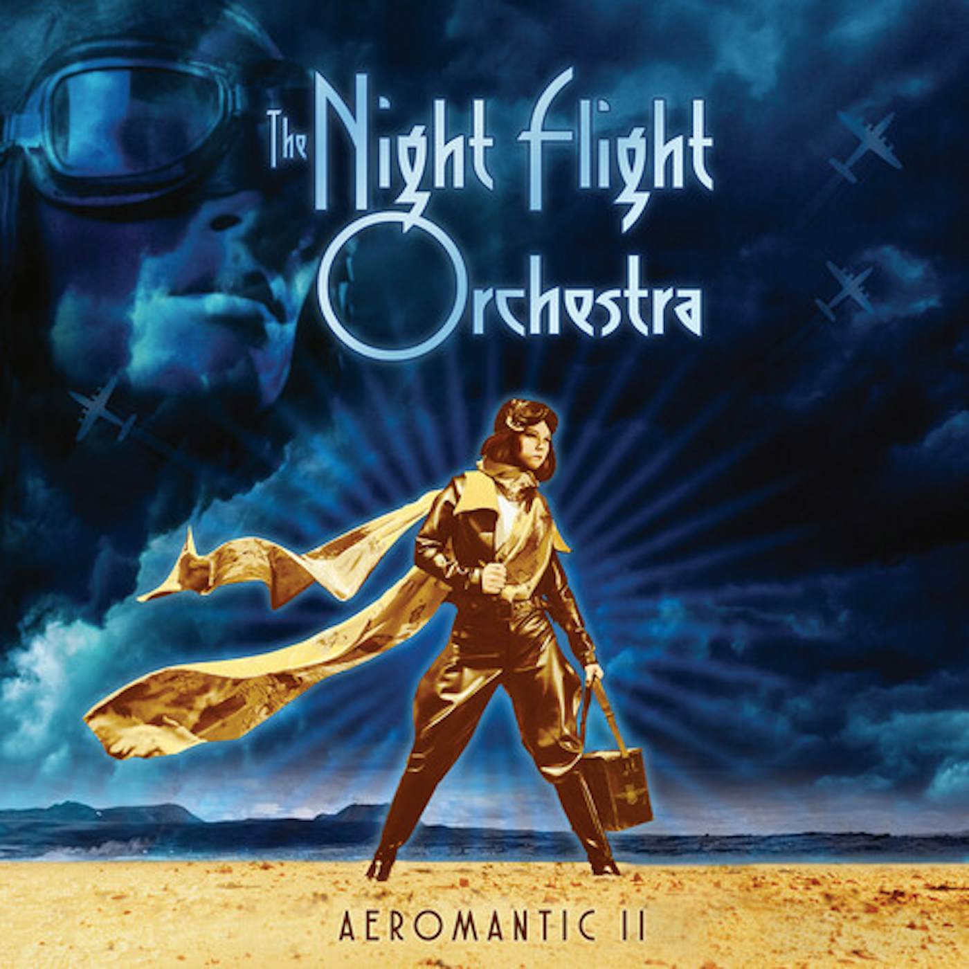The Night Flight Orchestra Aeromantic II - Clear Vinyl Record