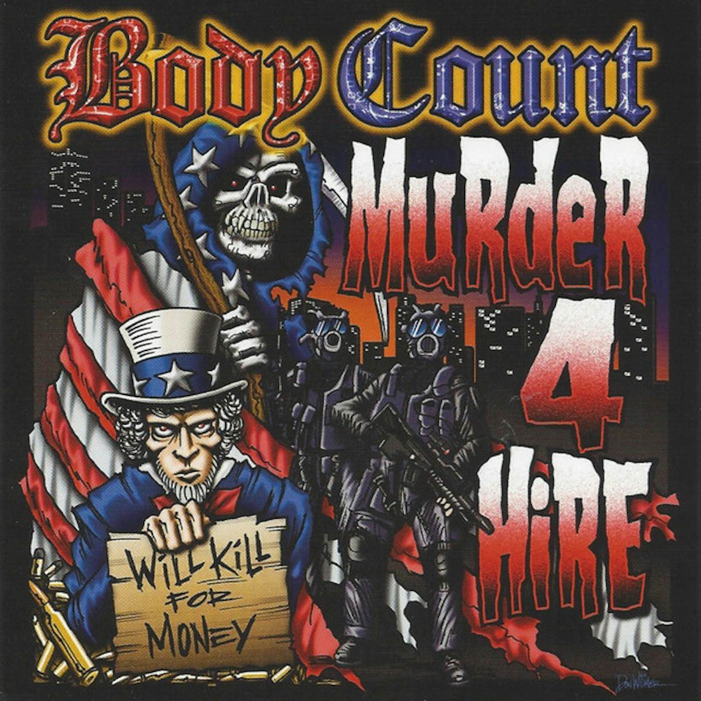 Body Count MURDER 4 HIRE CD