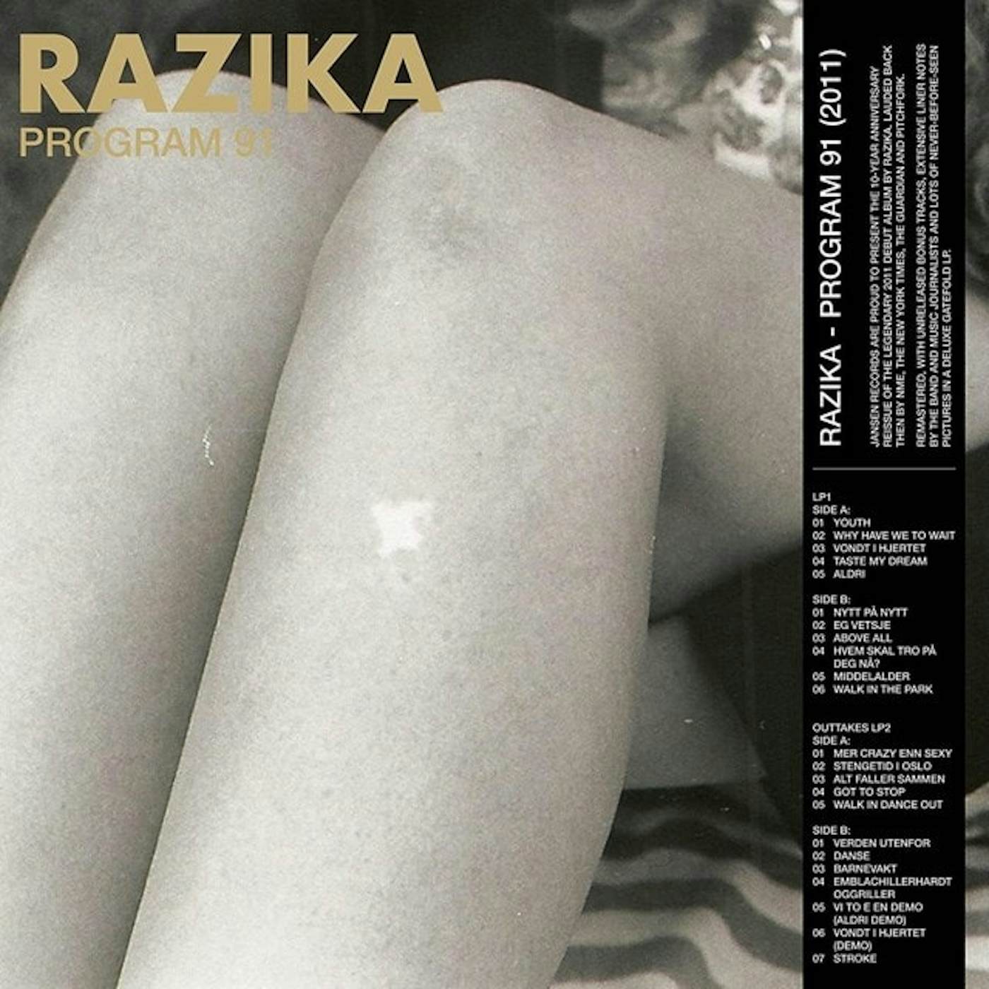 Razika Program 91 - 10 Year Anniversary Edition Vinyl Record