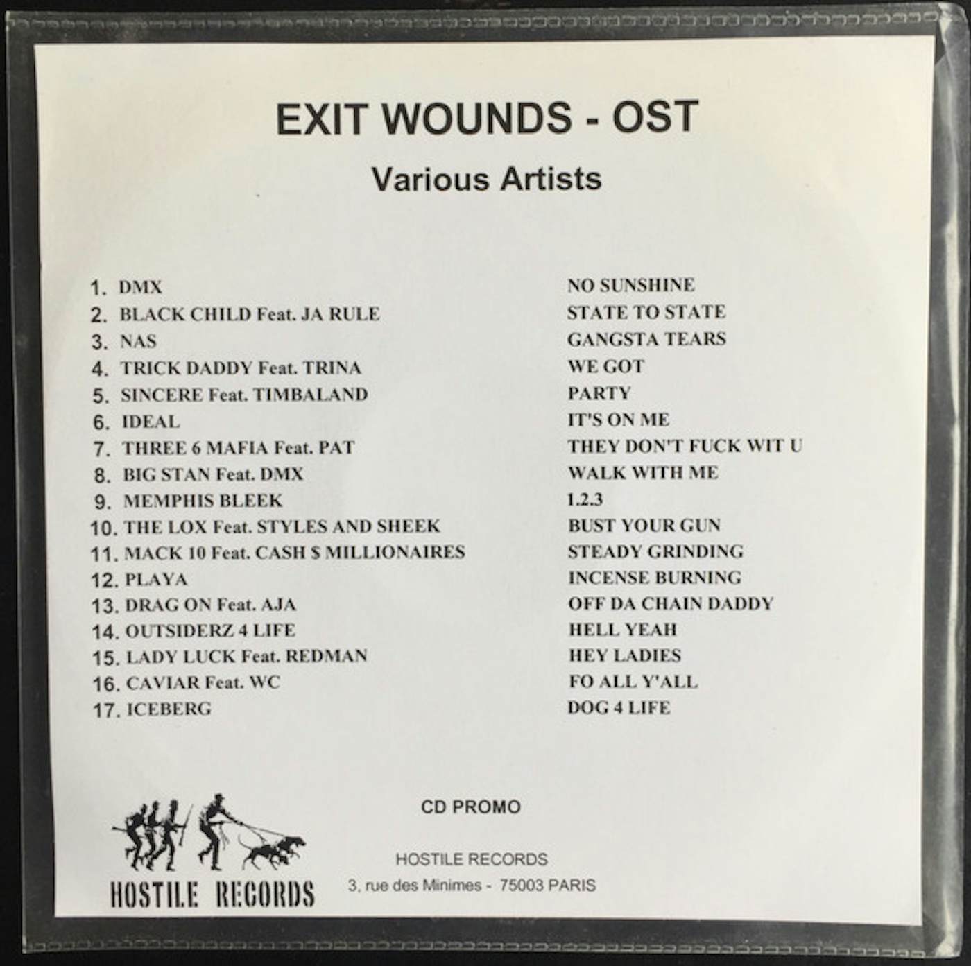 Vinyl Record - EXIT WOUNDS / VARIOUS