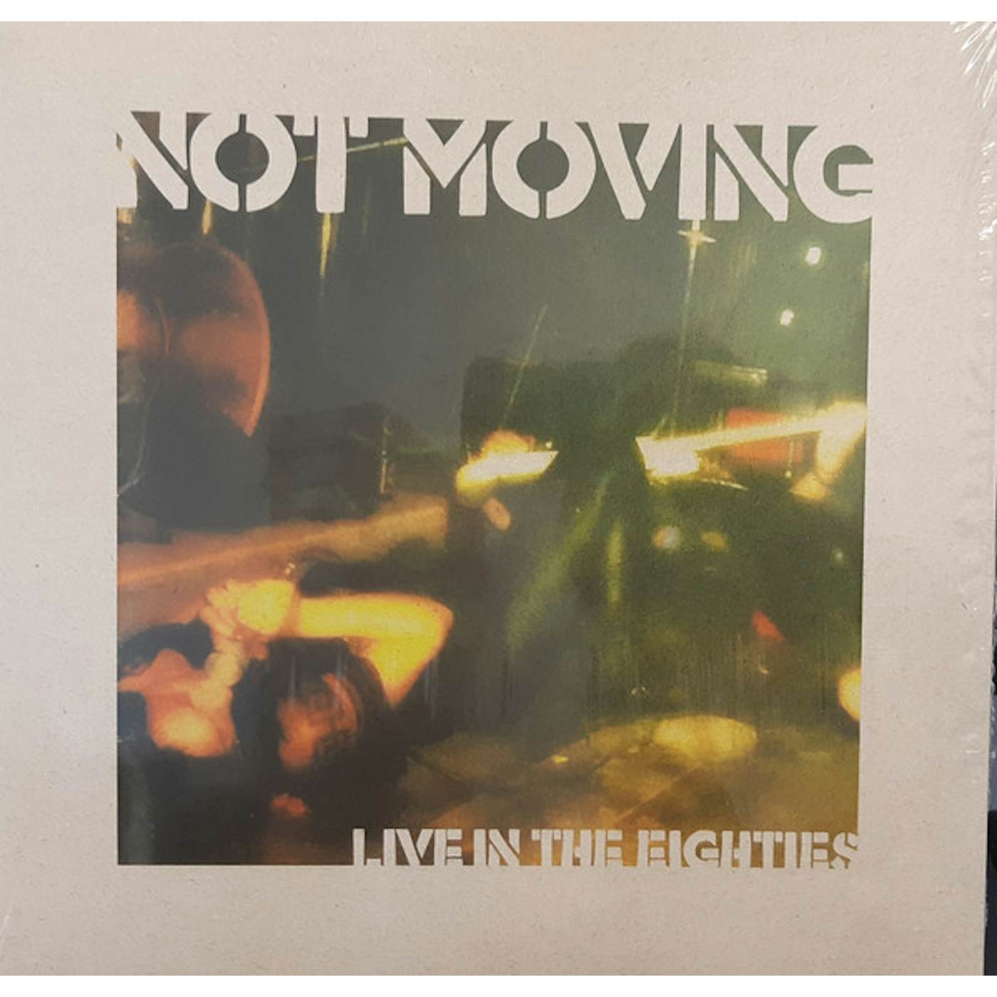 Not Moving LIVE IN THE EIGHTIES Vinyl Record