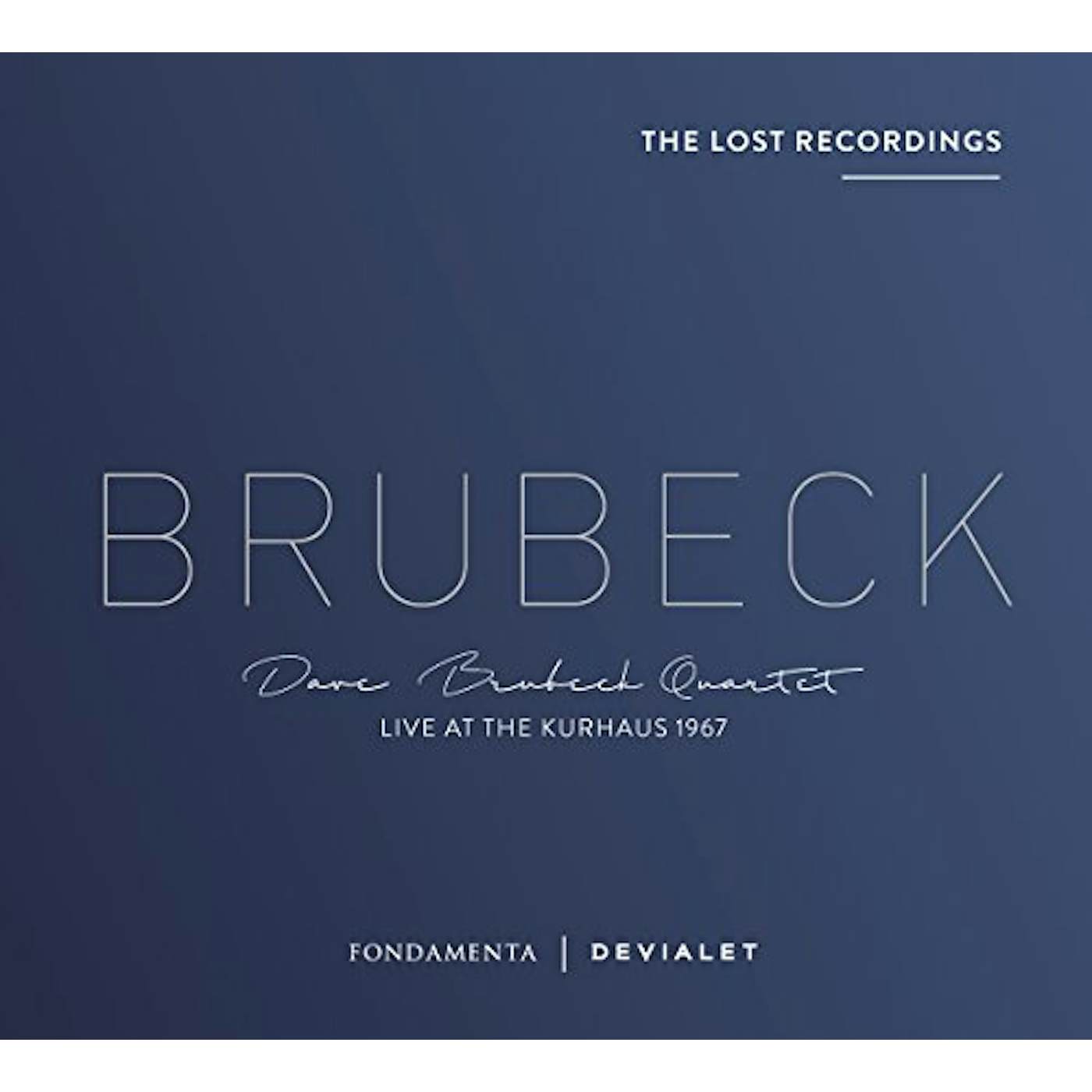 Dave Brubeck LIVE AT THE KURHAUS 1967 CD