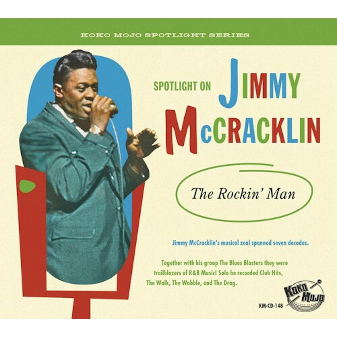 Jimmy McCracklin ROCKIN' MAN CD