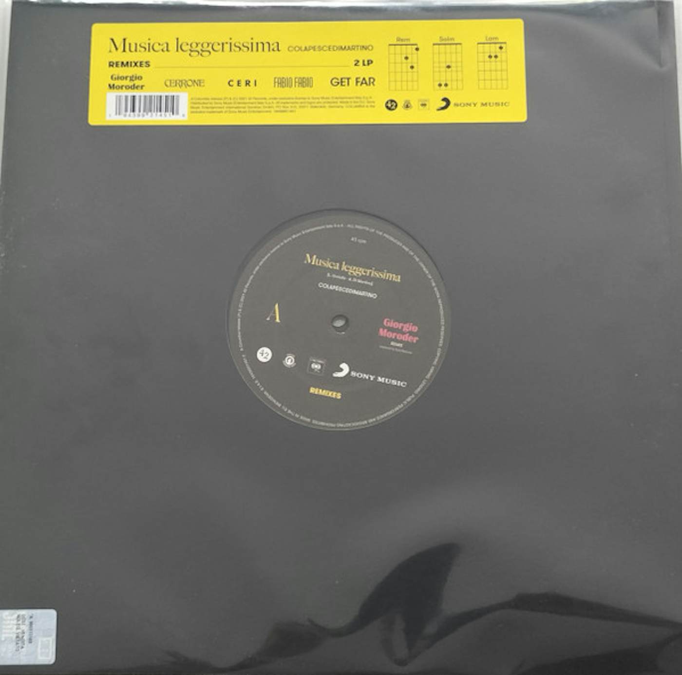 Dimartino Colapesce MUSICA LEGGERISSIMA Vinyl Record