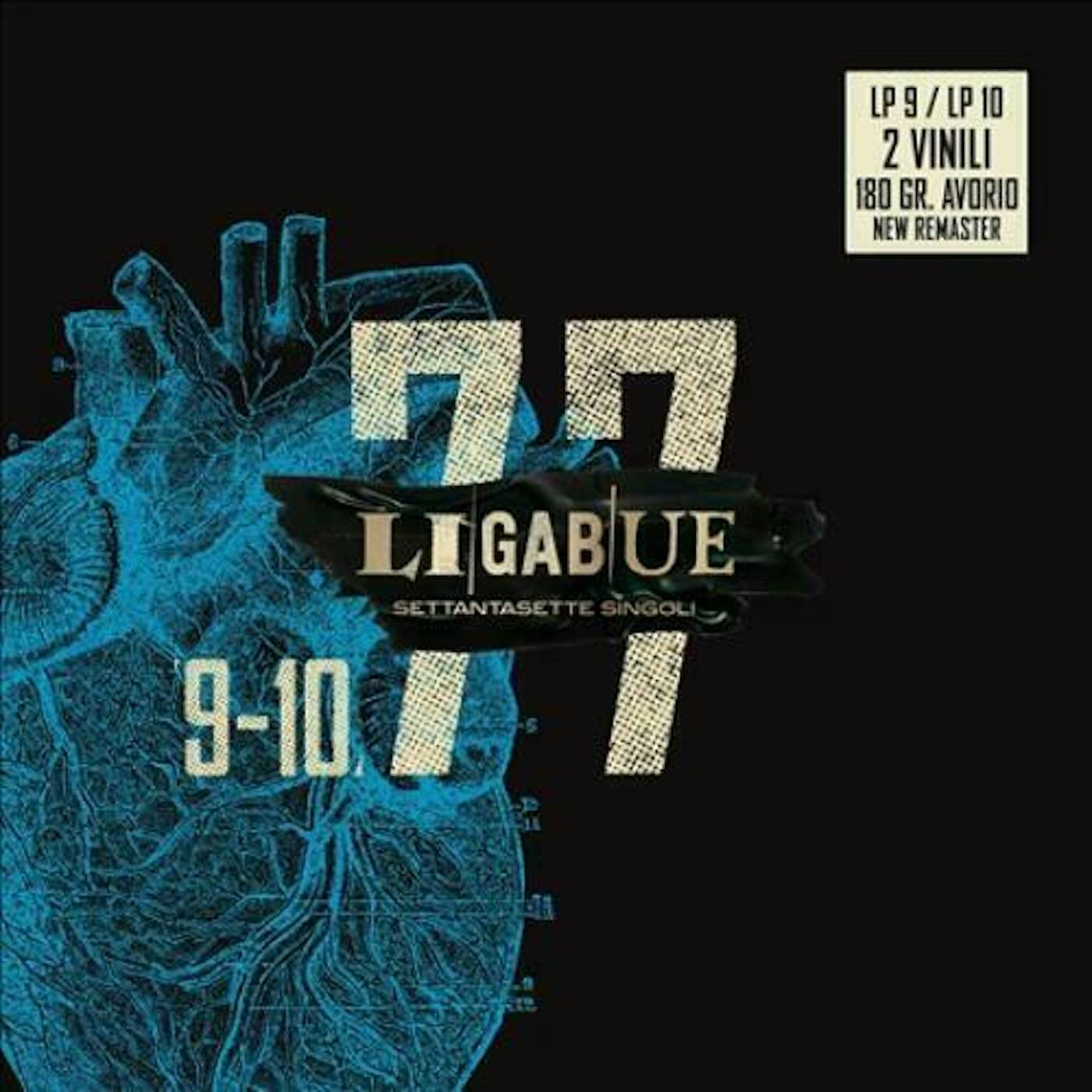 Ligabue 77 SINGOLI Vinyl Record