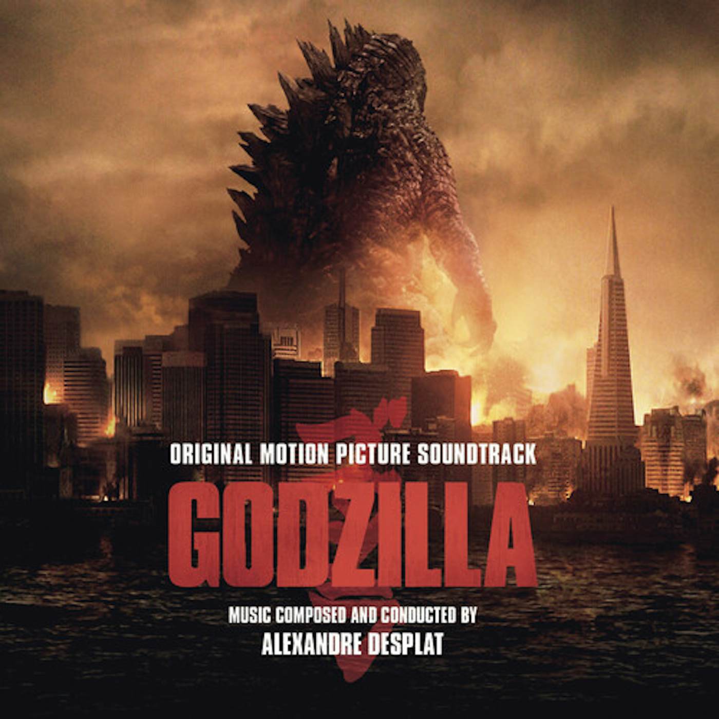 Alexandre Desplat GODZILLA Original Soundtrack (IMPORT) CD