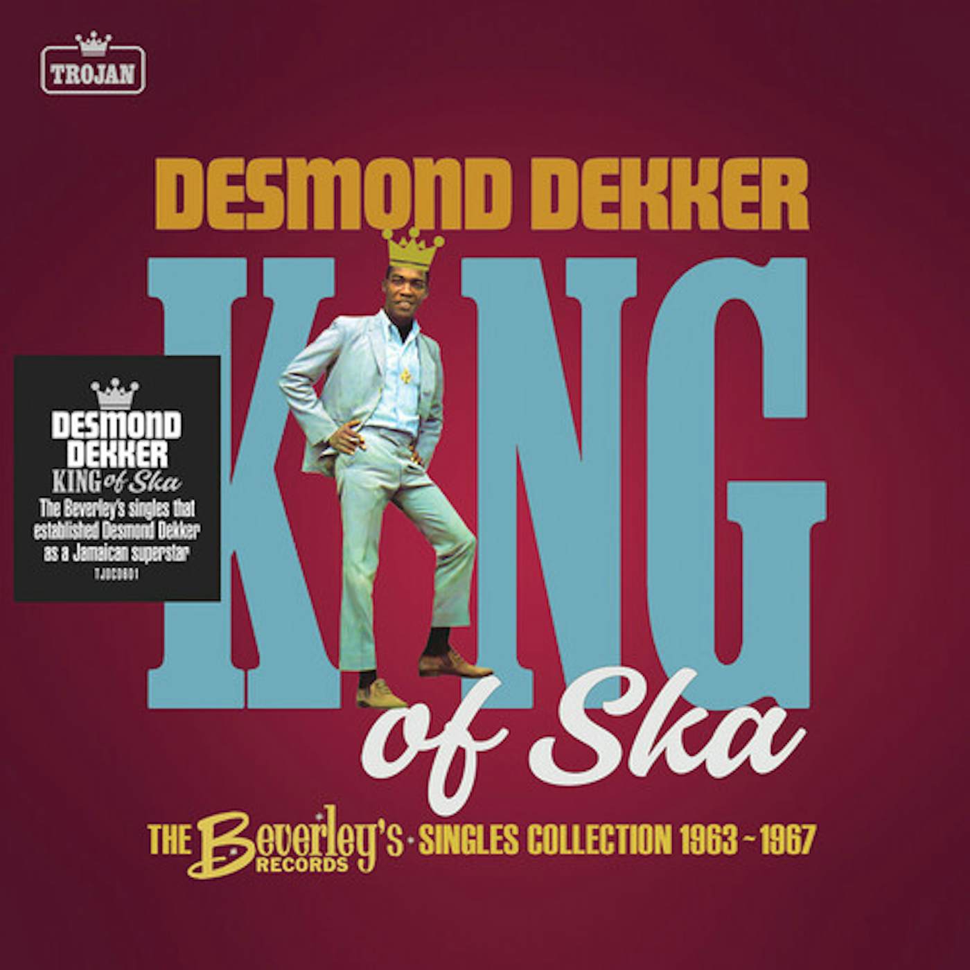 Desmond Dekker KING OF SKA: BEVERLEY'S RECORDS SINGLES COLL CD