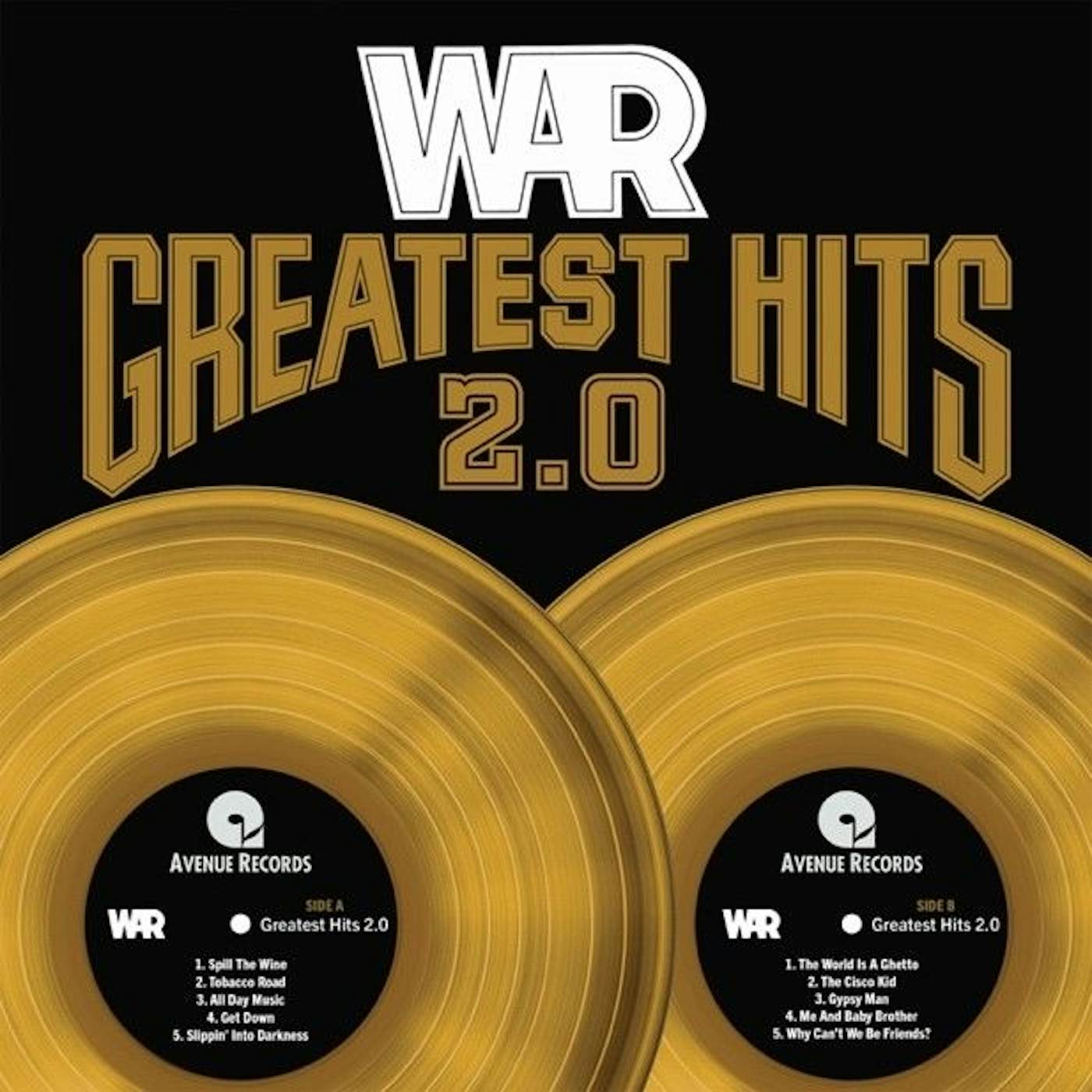 War Greatest Hits 2.0 Vinyl Record