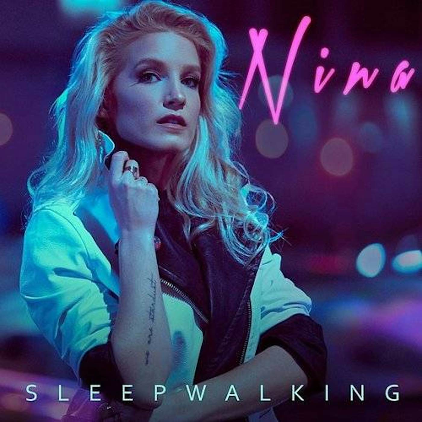 NINA Sleepwalking   (Viol) Vinyl Record - Colored Vinyl, Clear Vinyl, Uk Release