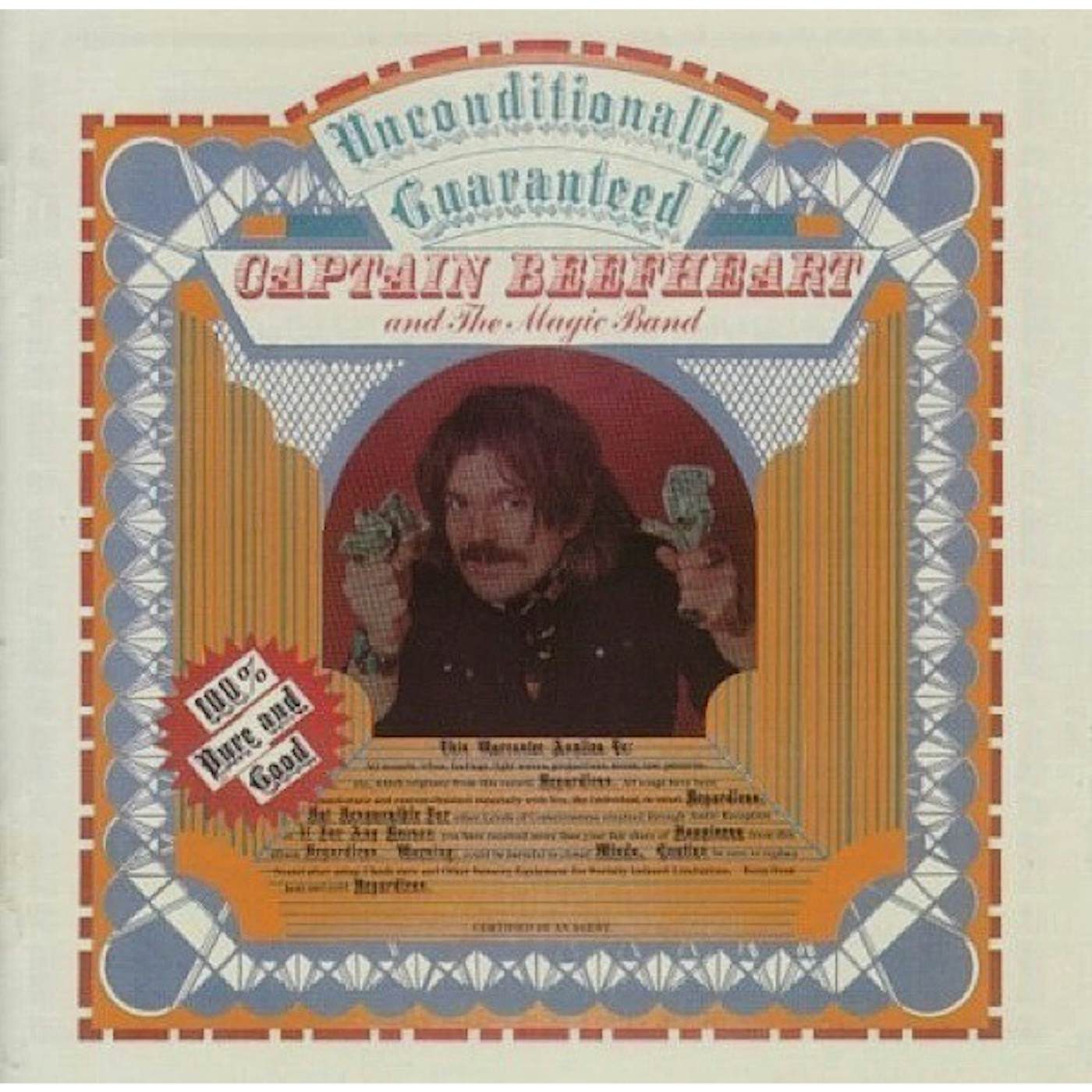 Captain Beefheart & His Magic Band Unconditionally Guaranteed Vinyl Record