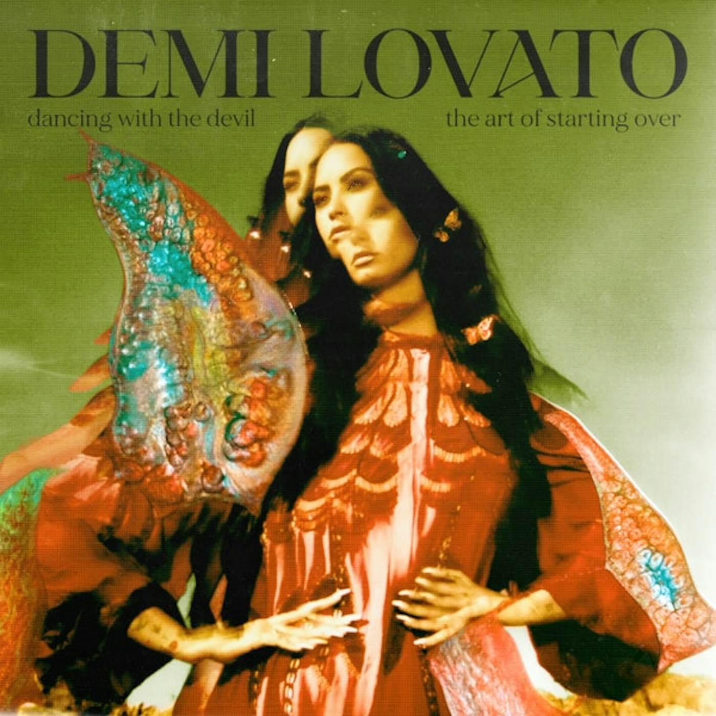 Demi Lovato DANCING WITH THE DEVIL THE ART OF STARTING OVER Vinyl Record