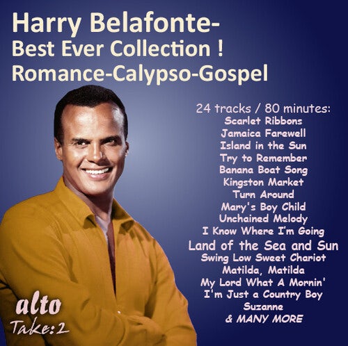 Harry Belafonte HIS BEST EVER ROMANCE - CALYPSO - SPIRITUALS CD