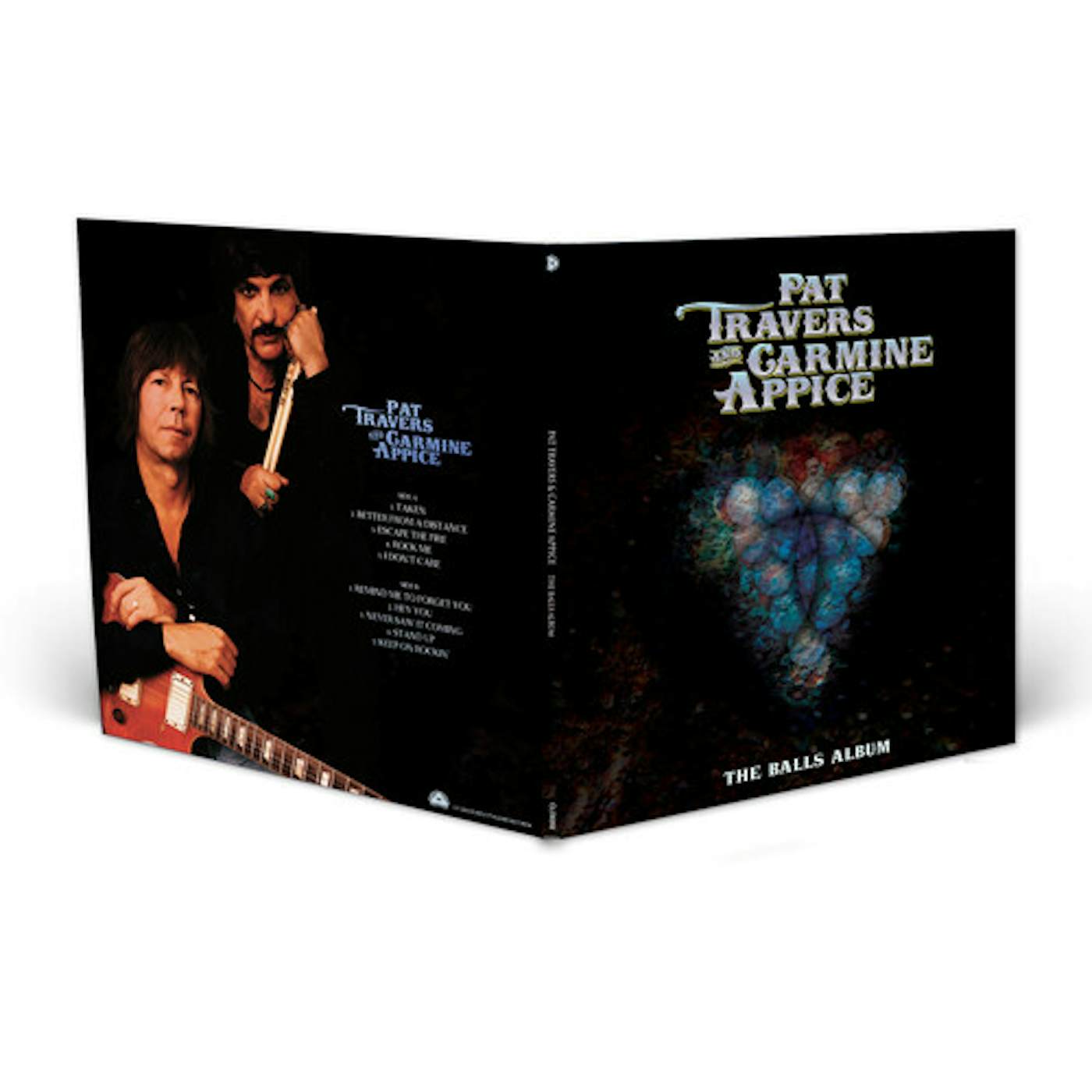 Pat Travers & Carmine Appice BALLS ALBUM (BLUE OR RED VINYL) Vinyl Record
