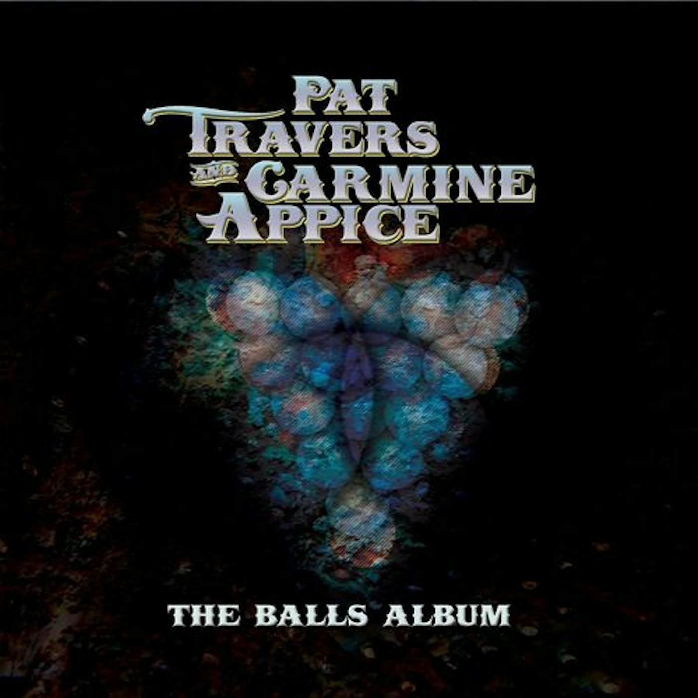 Pat Travers & Carmine Appice BALLS ALBUM (BLUE OR RED VINYL) Vinyl Record
