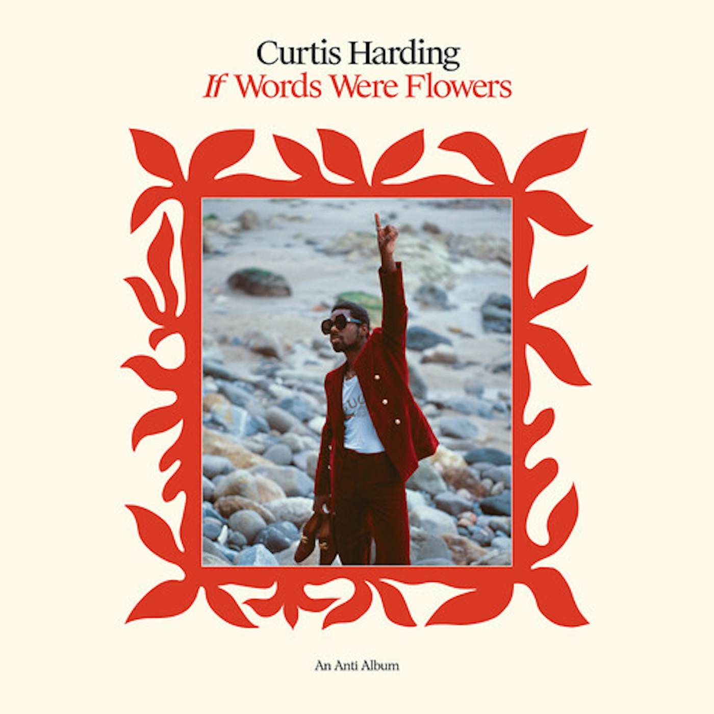 Curtis Harding If Words Were Flowers (iex) (Opaque Red) Vinyl Record