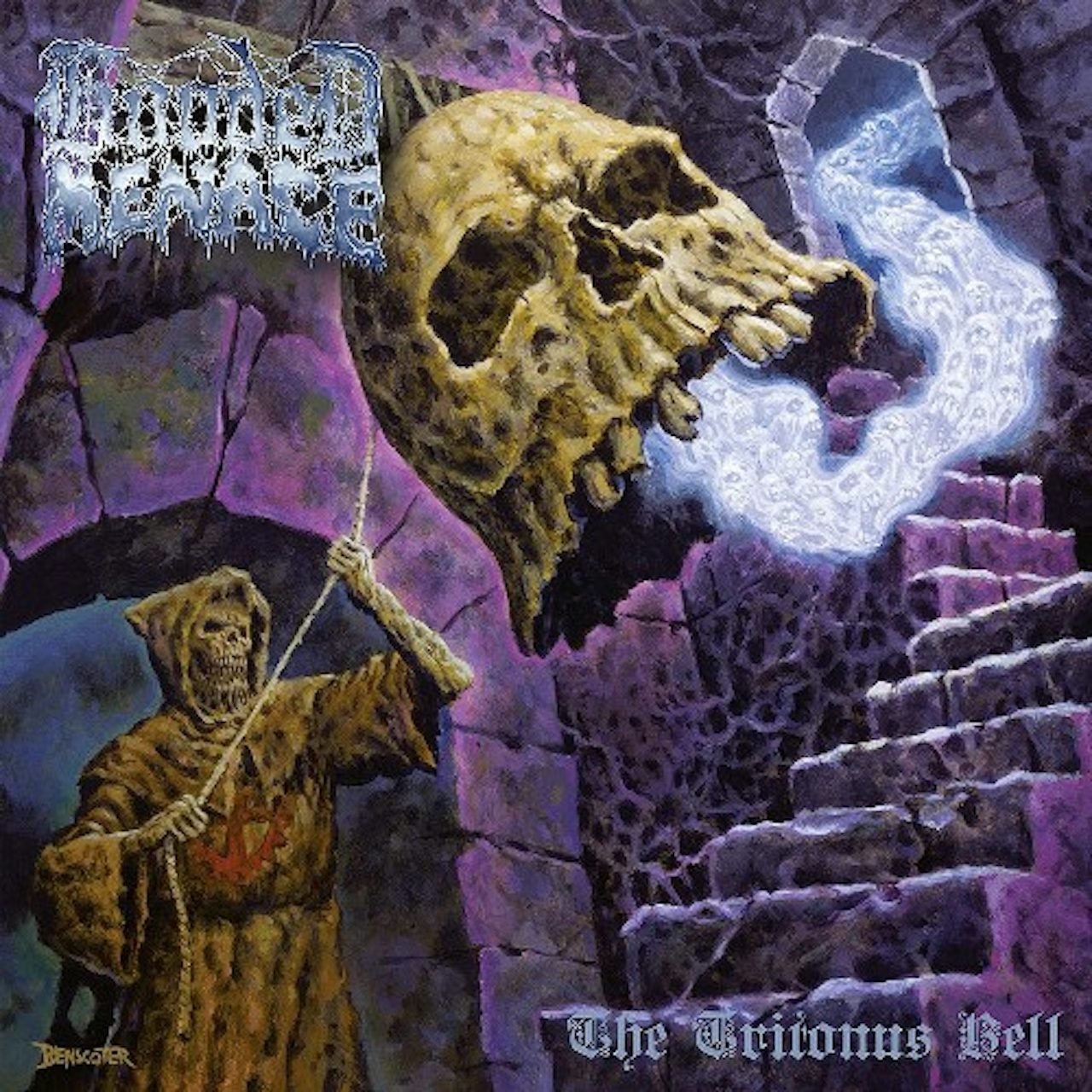 Hooded Menace TRITONUS BELL (PURPLE VINYL) Vinyl Record