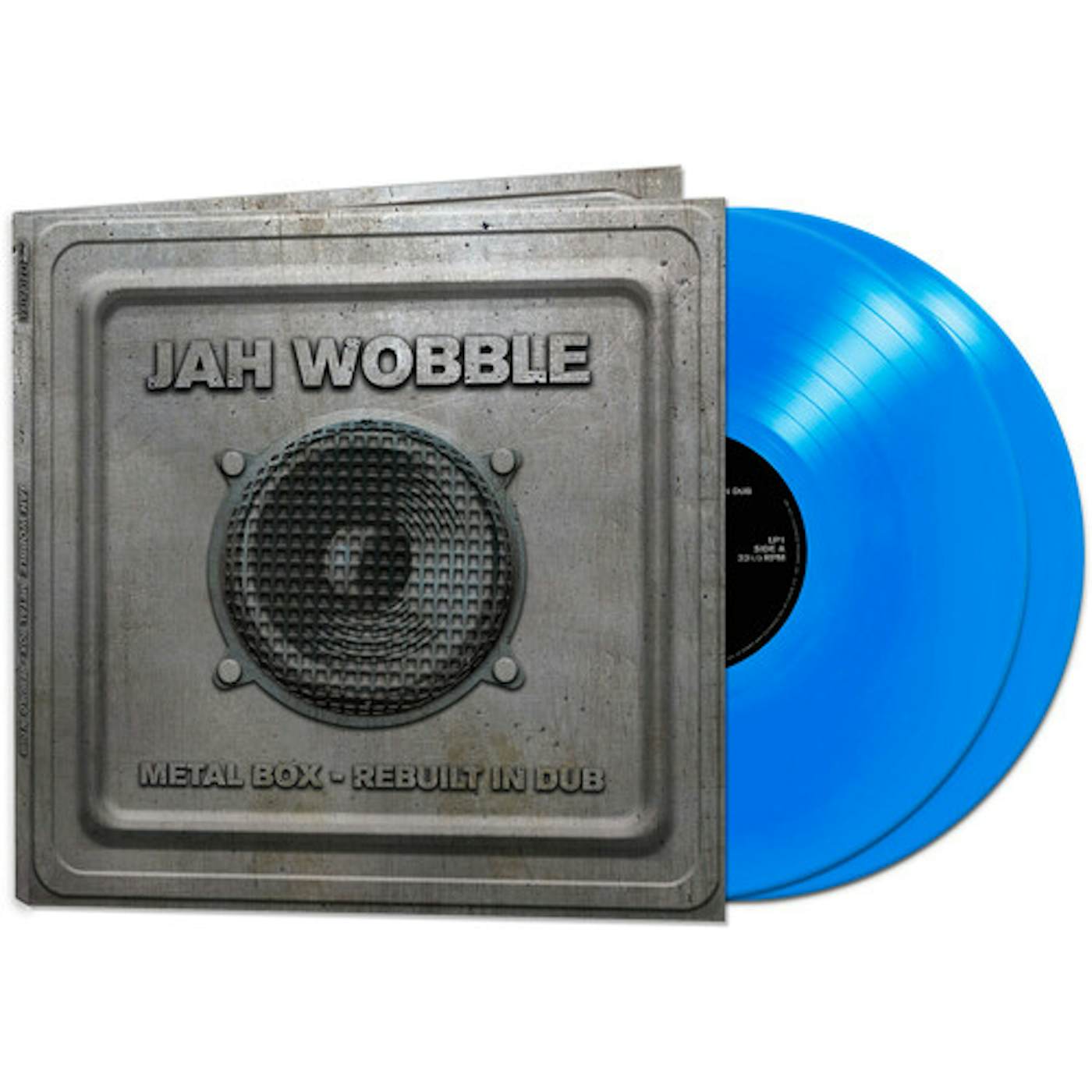 Jah Wobble METAL BOX - REBUILT IN DUB (BLUE VINYL)
